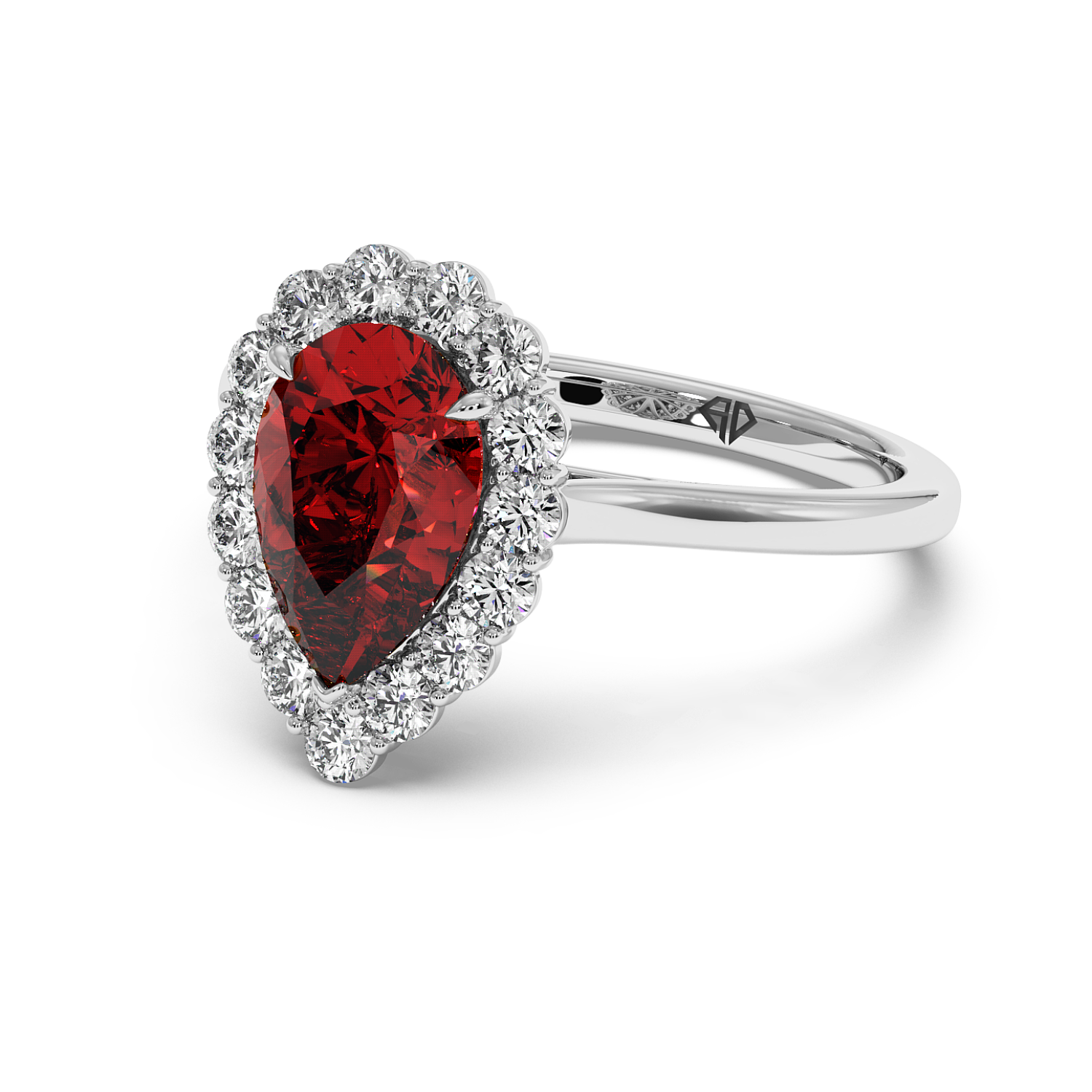 Platinum Matilda Engagement Ring