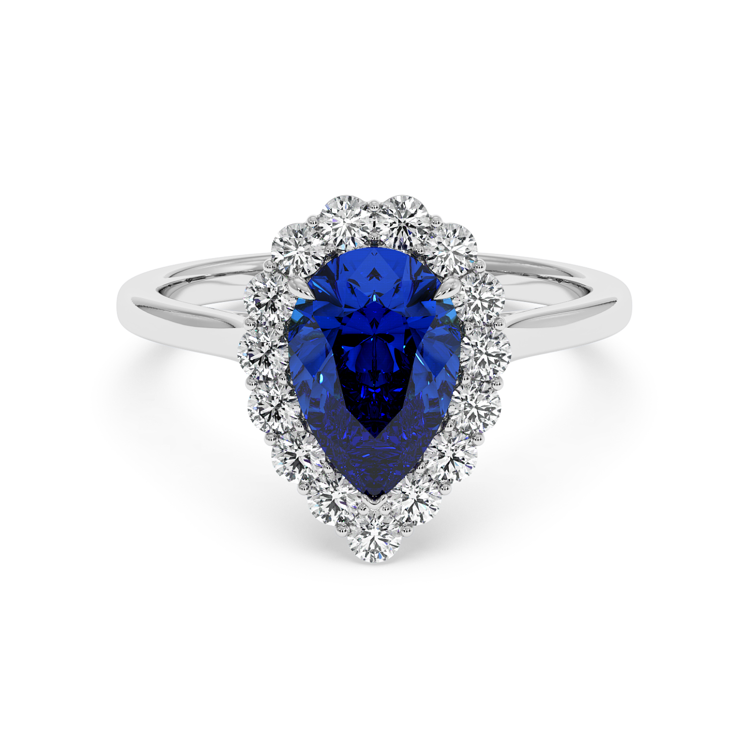 18K White Gold Matilda Engagement Ring