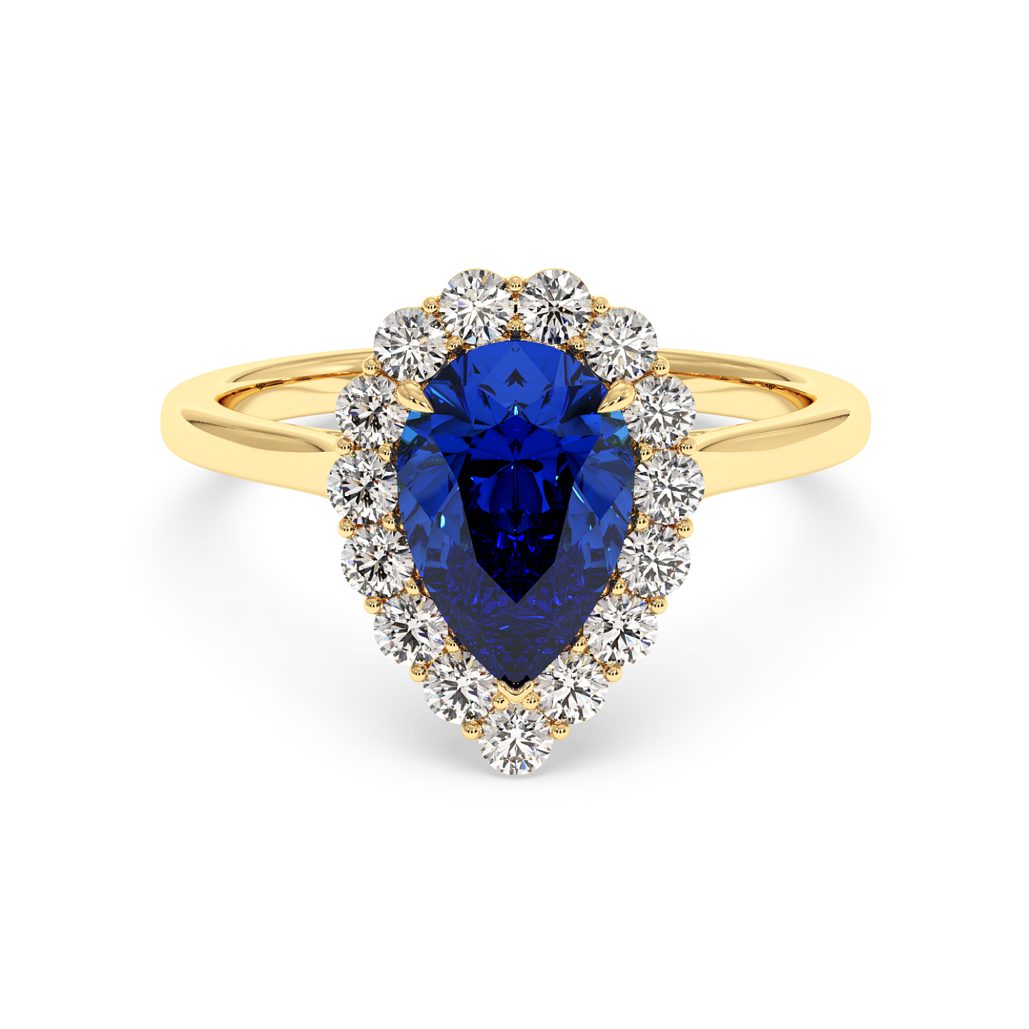 18K Yellow Gold Matilda Engagement Ring