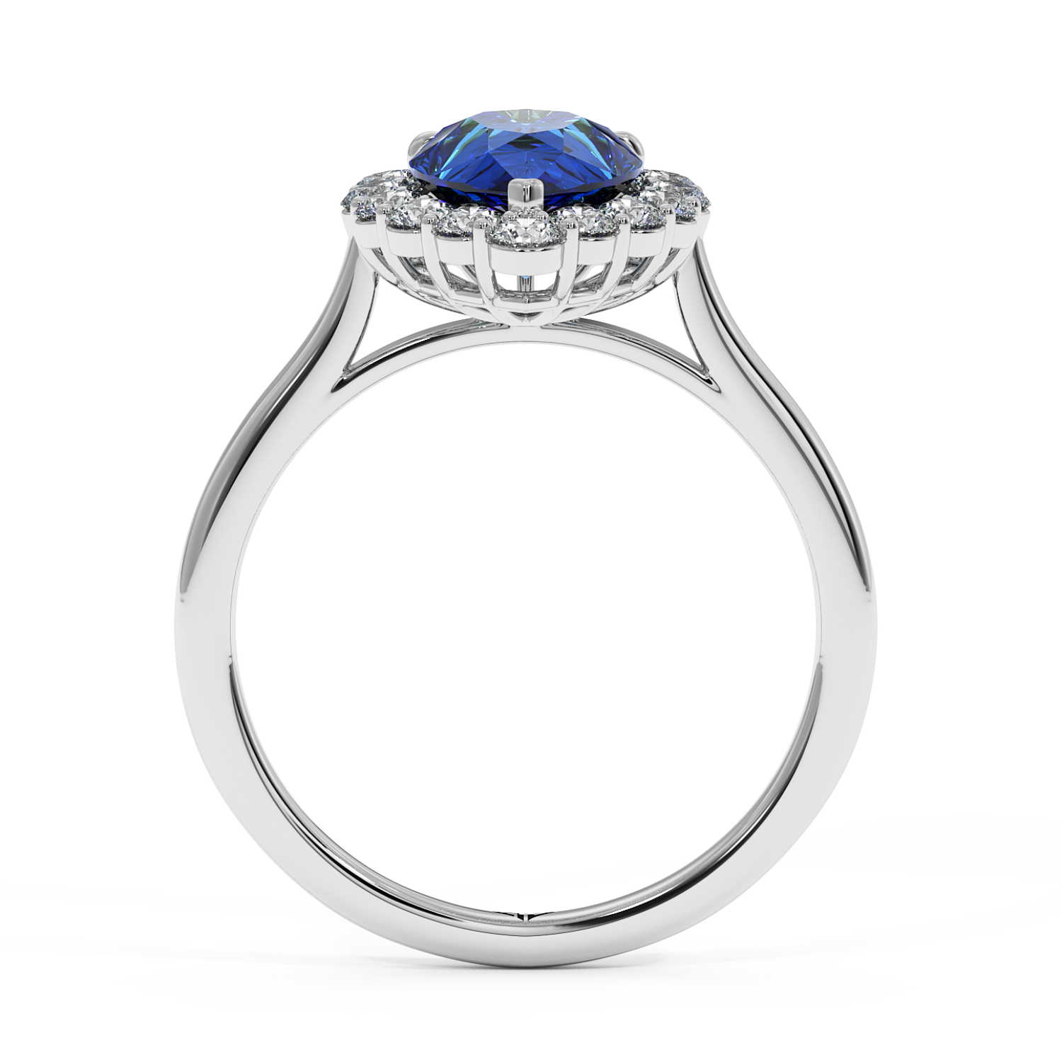 18K White Gold Matilda Engagement Ring