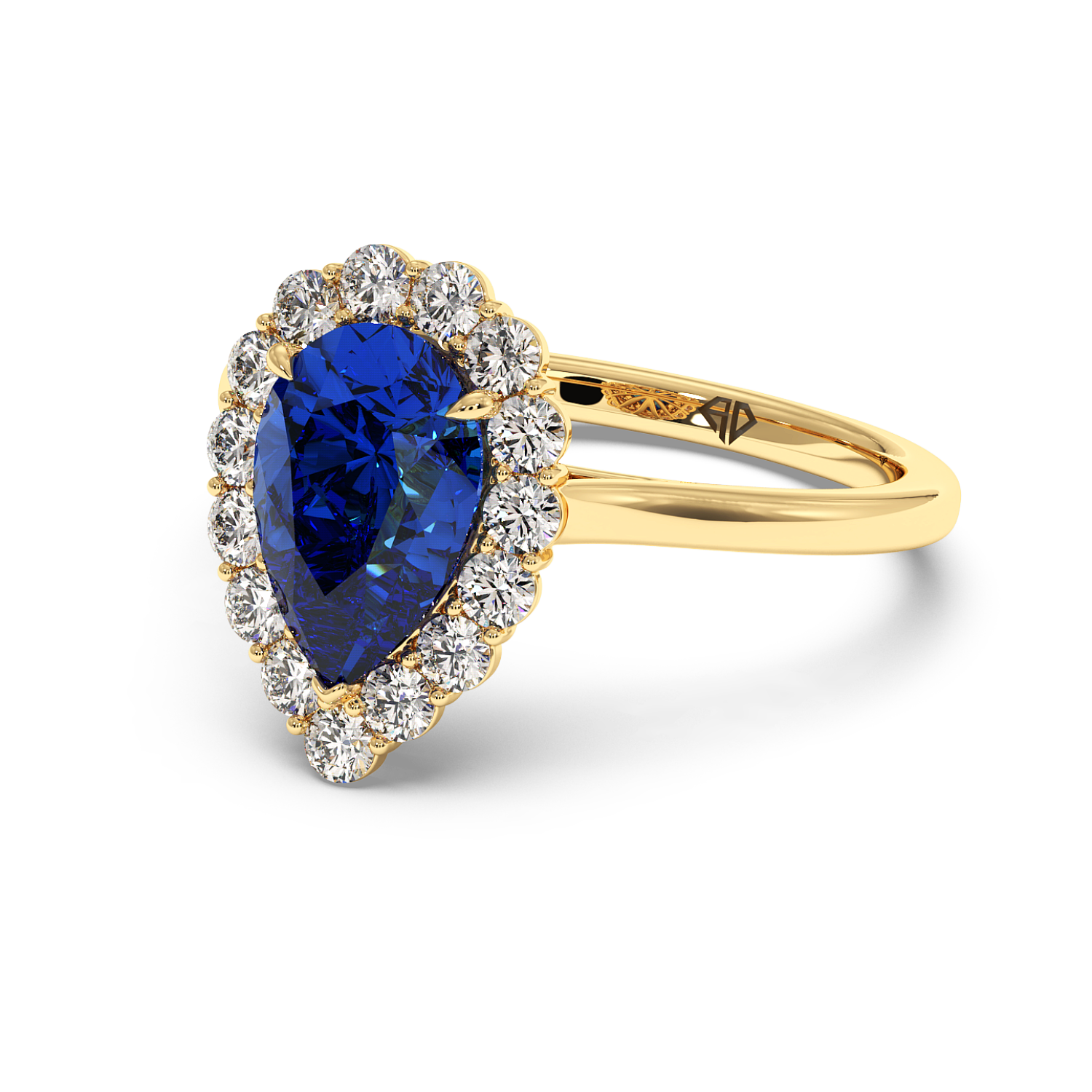 18K Yellow Gold Matilda Engagement Ring