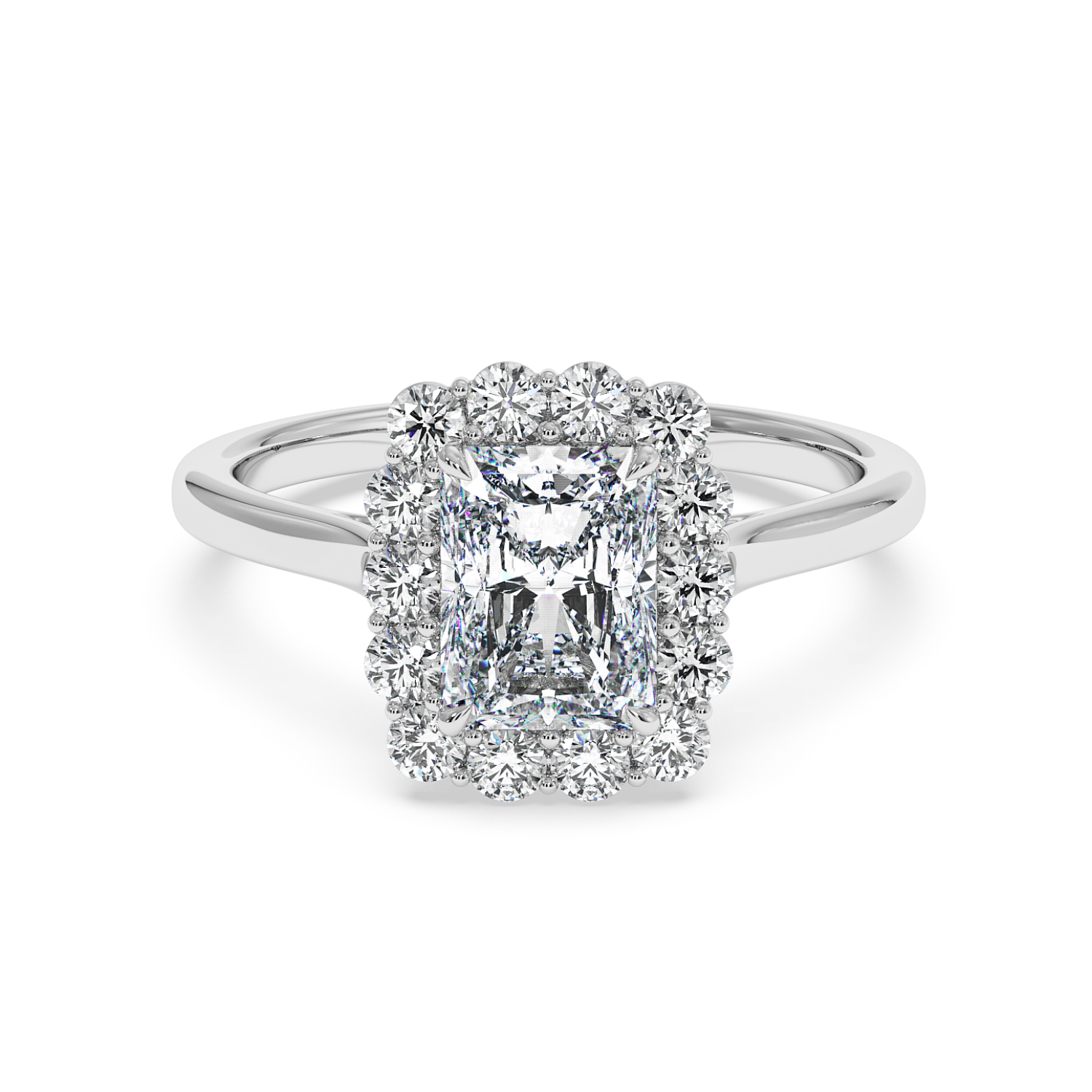 Platinum Matilda Engagement Ring