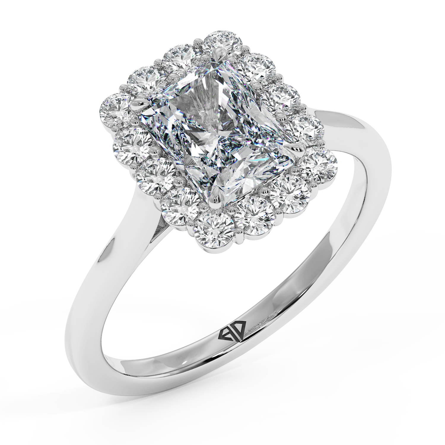 Platinum Matilda Engagement Ring