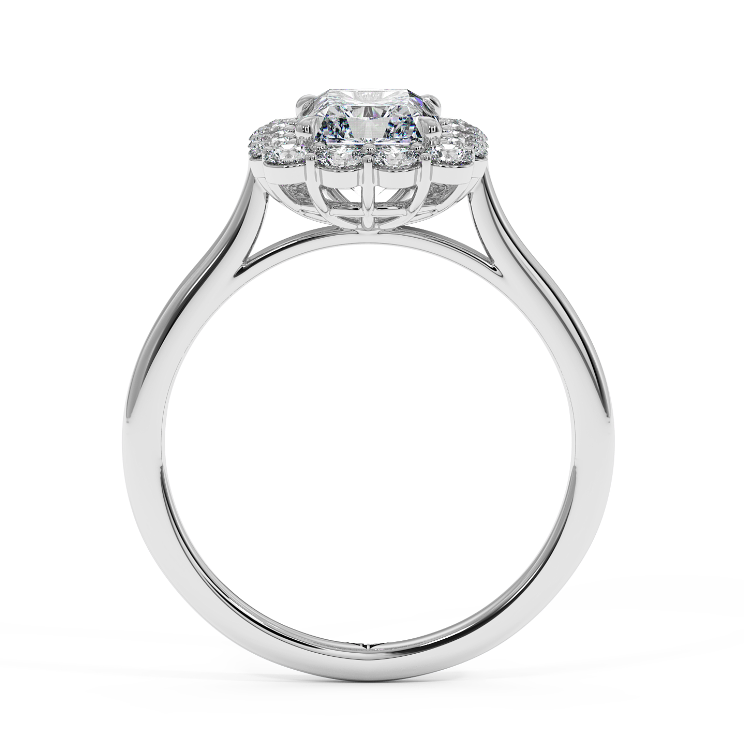Platinum Matilda Engagement Ring