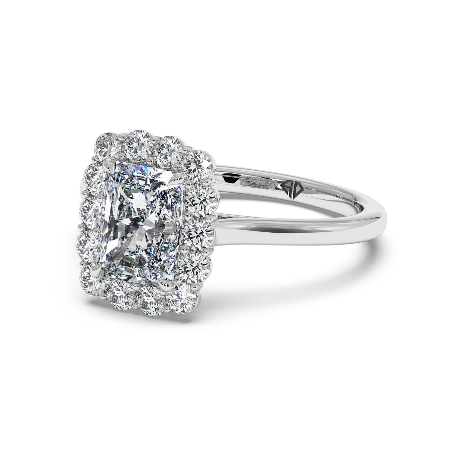 Platinum Matilda Engagement Ring