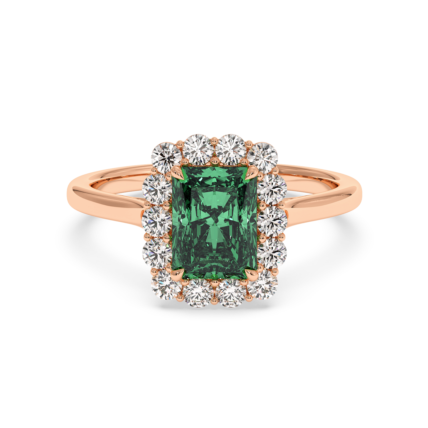 18K Rose Gold Matilda Engagement Ring