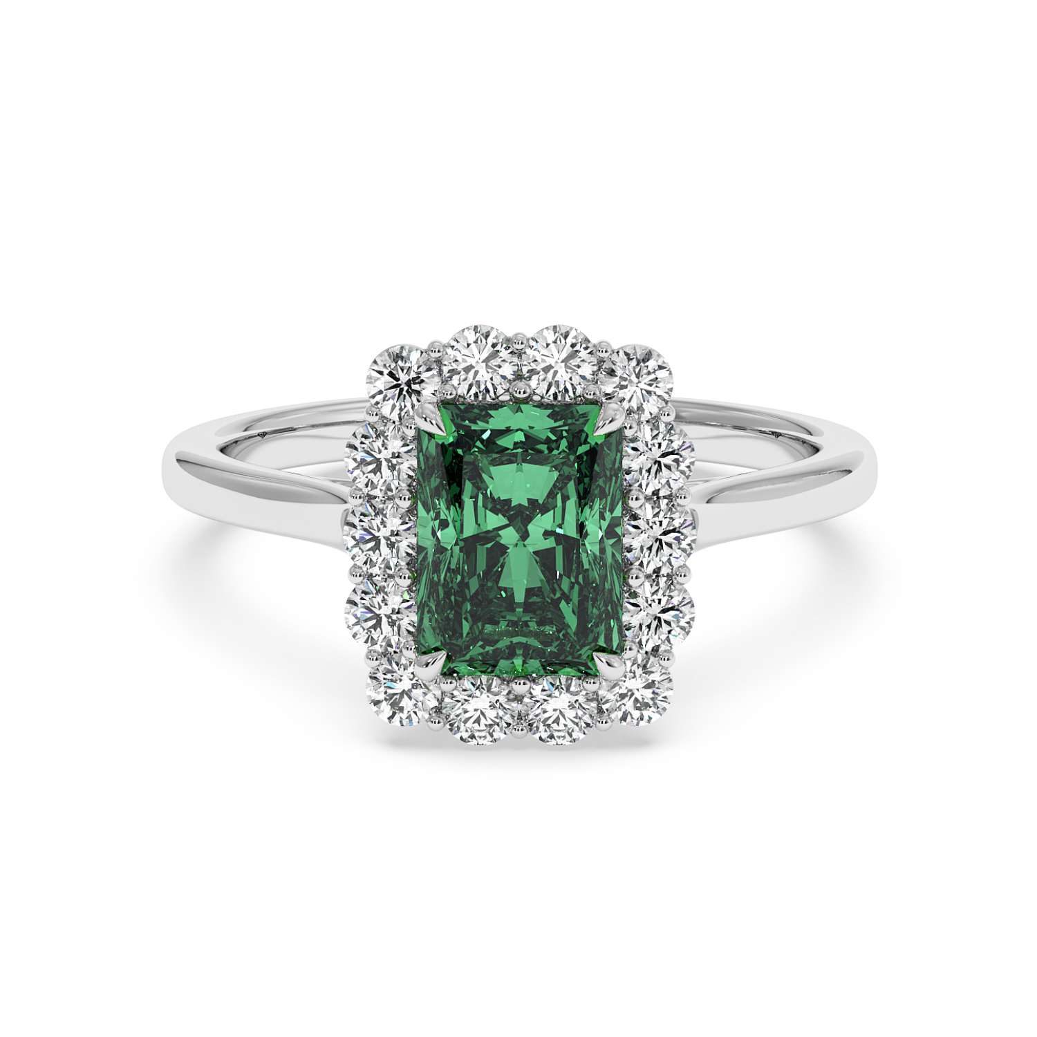 18K White Gold Matilda Engagement Ring