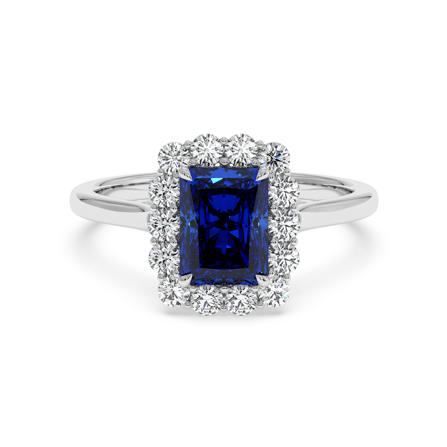 Platinum Matilda Engagement Ring