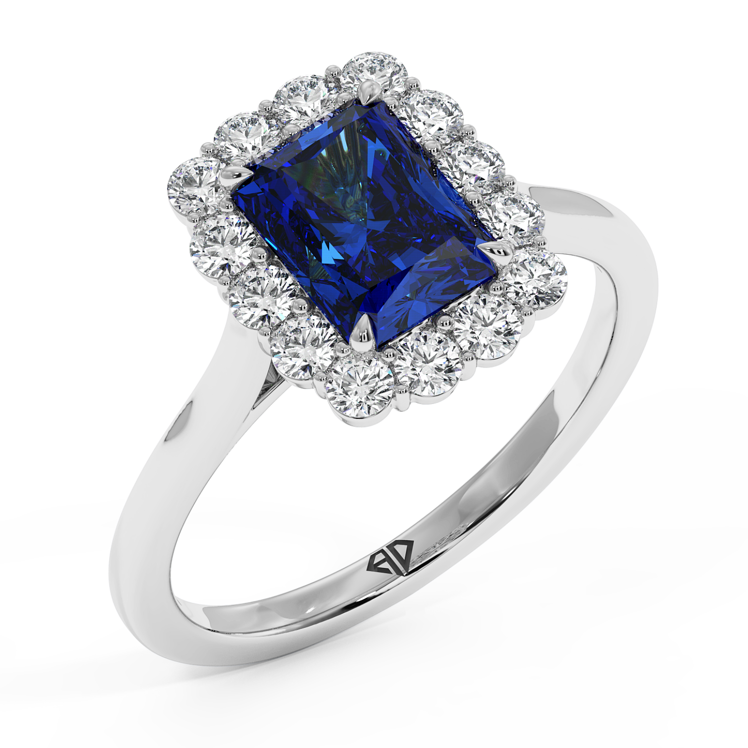 Platinum Matilda Engagement Ring