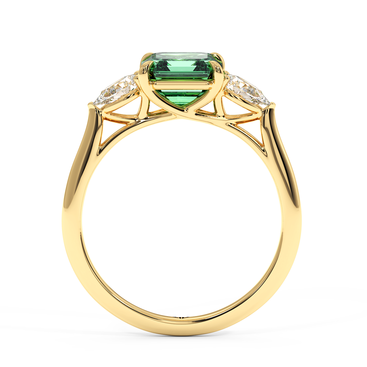 18K Yellow Gold Verona Engagement Ring