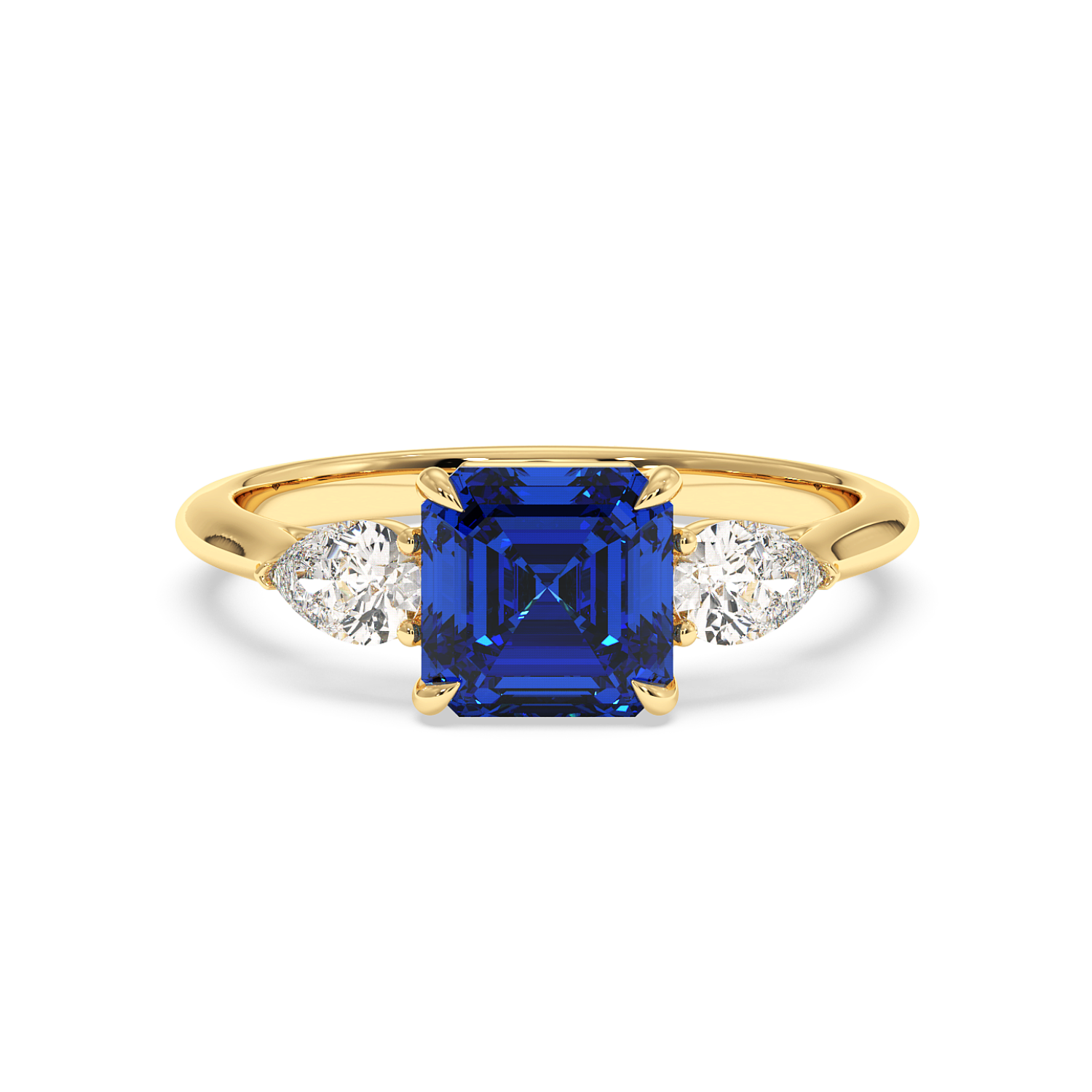 18K Yellow Gold Verona Engagement Ring