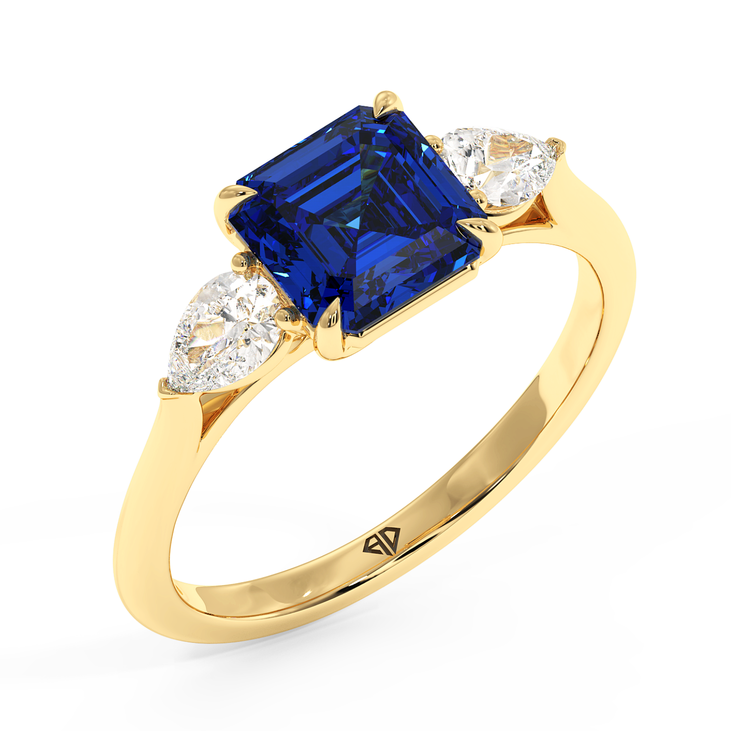 18K Yellow Gold Verona Engagement Ring