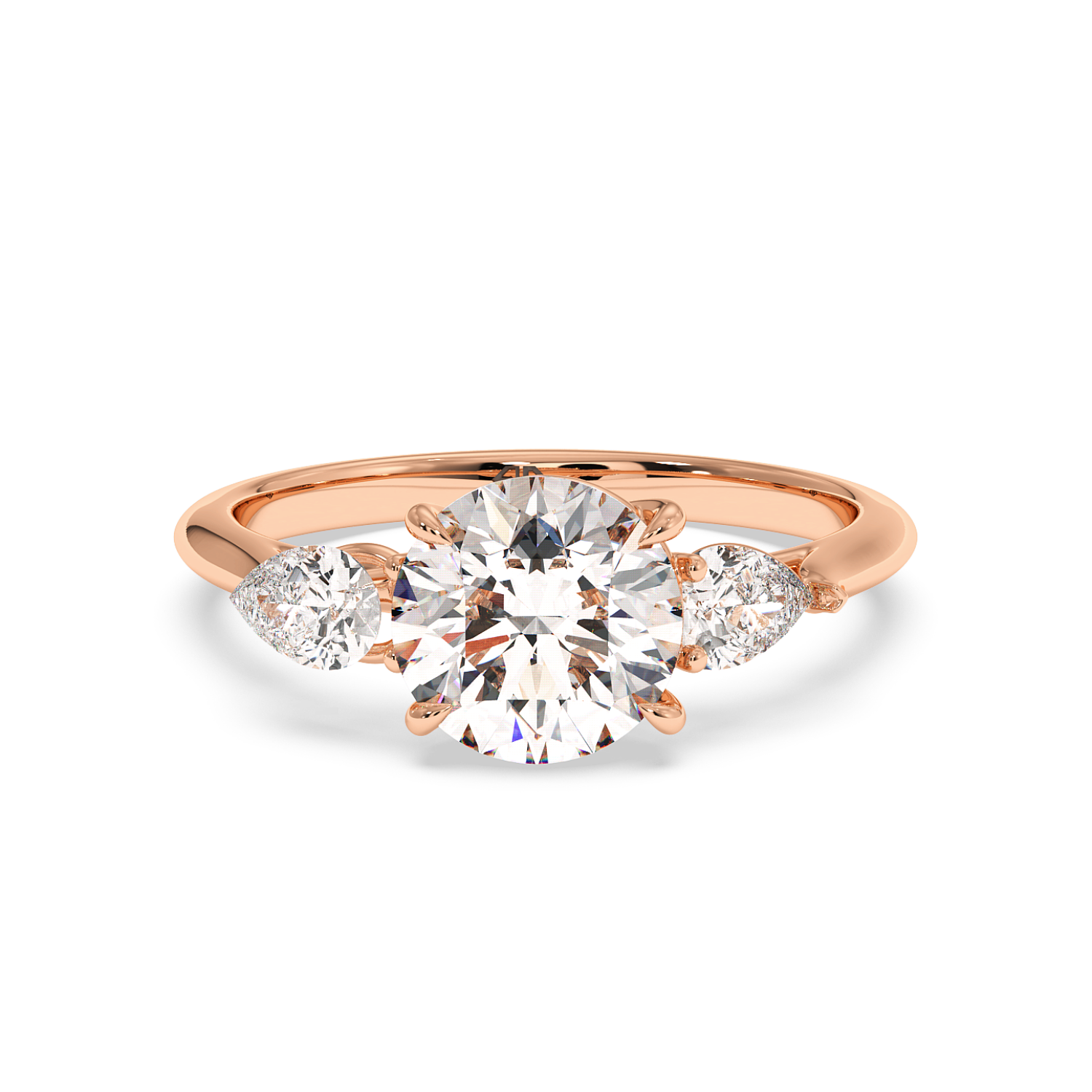 18K White Gold Verona Engagement Ring