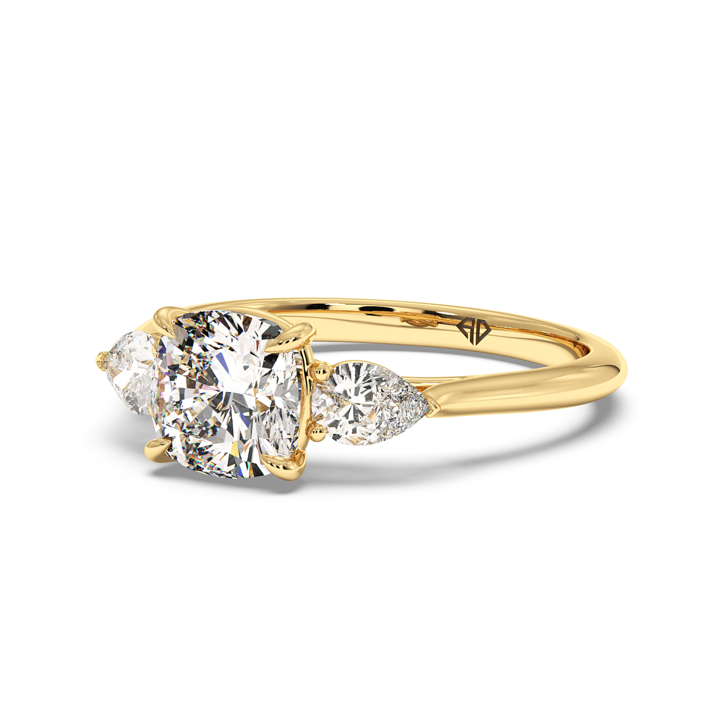 18K Yellow Gold Verona Engagement Ring