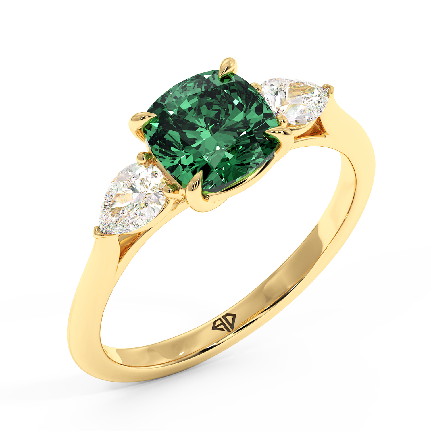 18K Yellow Gold Verona Engagement Ring