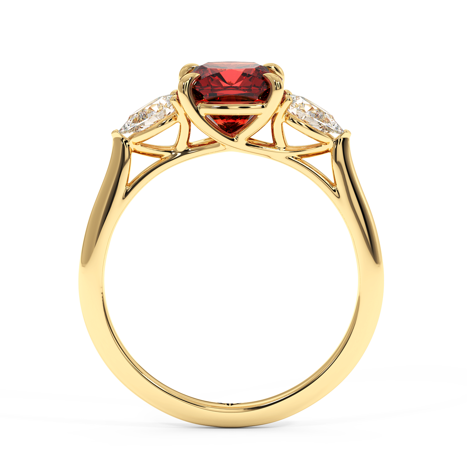 18K Yellow Gold Verona Engagement Ring