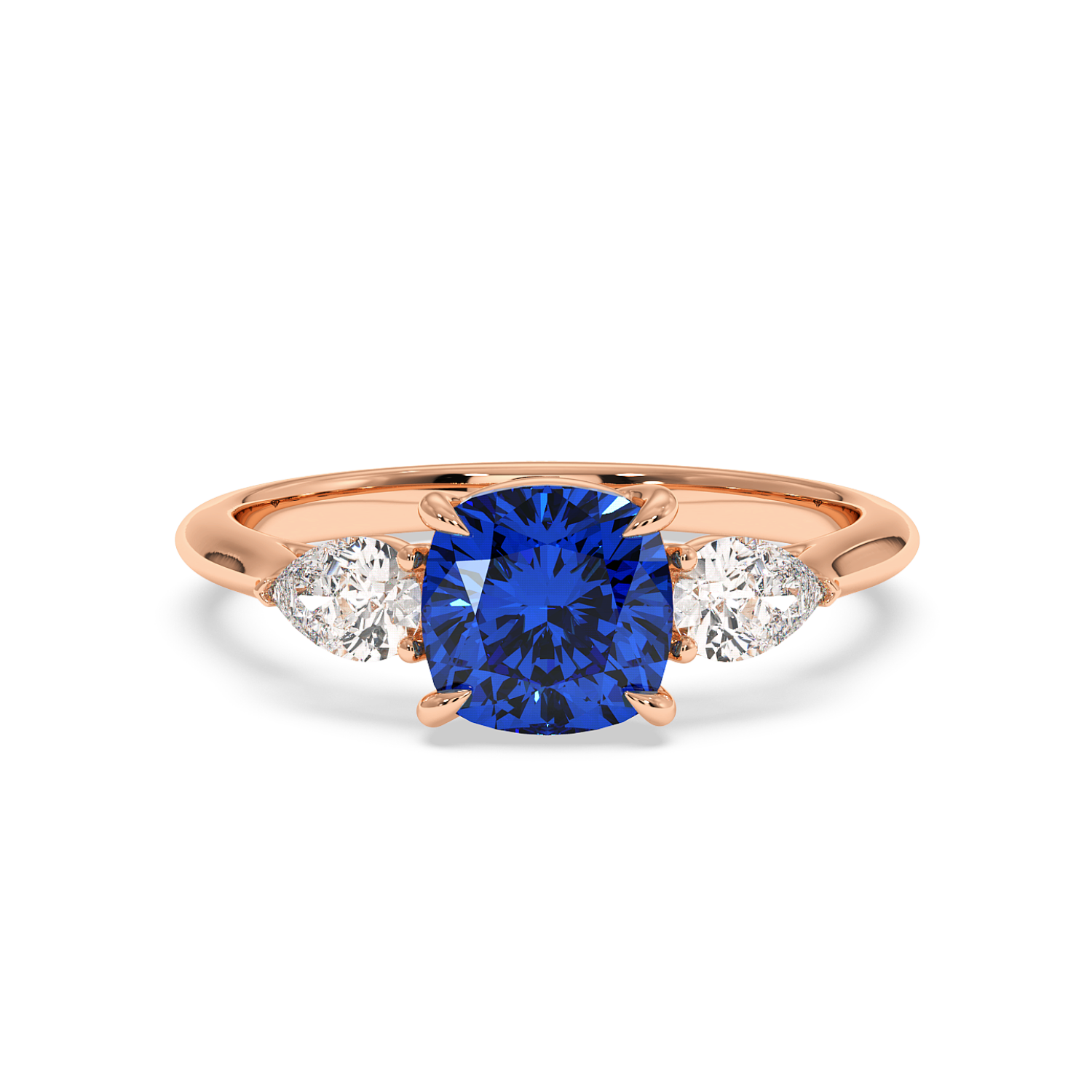 18K Rose Gold Verona Engagement Ring