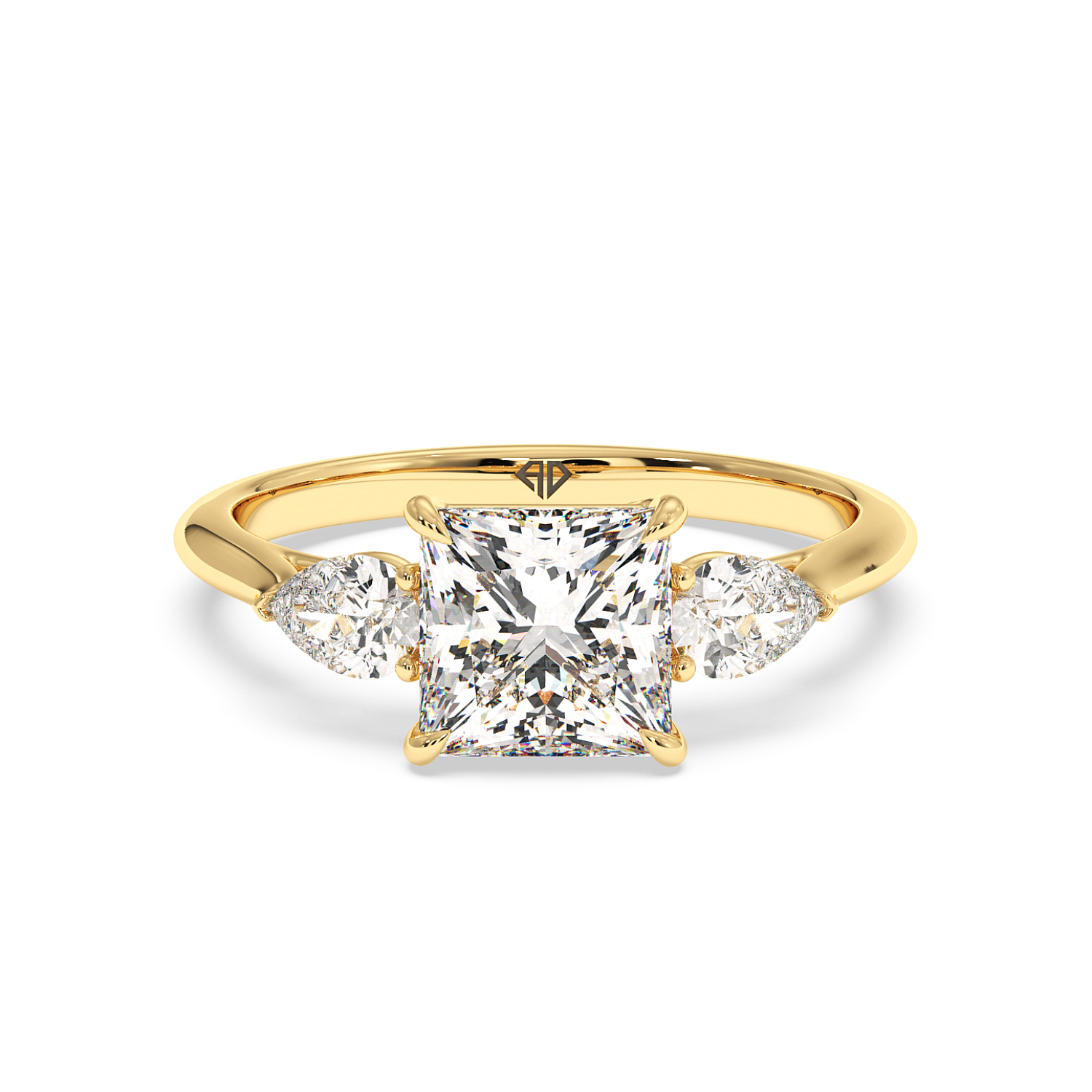 18K Yellow Gold Verona Engagement Ring