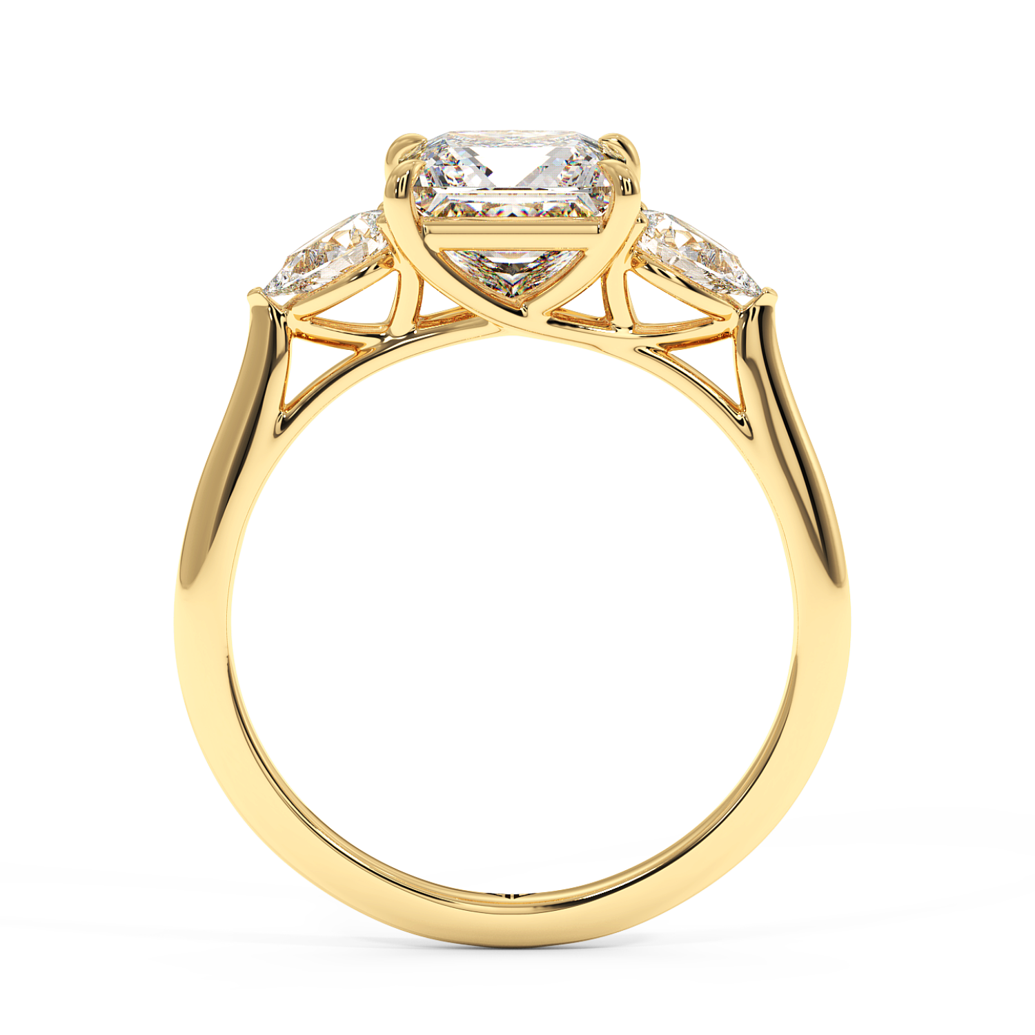 18K Yellow Gold Verona Engagement Ring