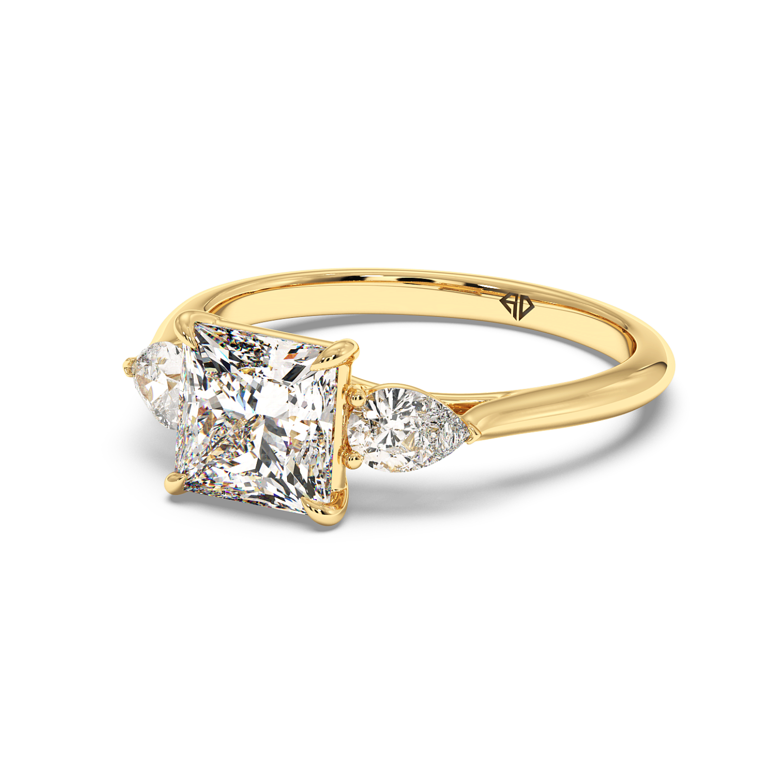 18K Yellow Gold Verona Engagement Ring