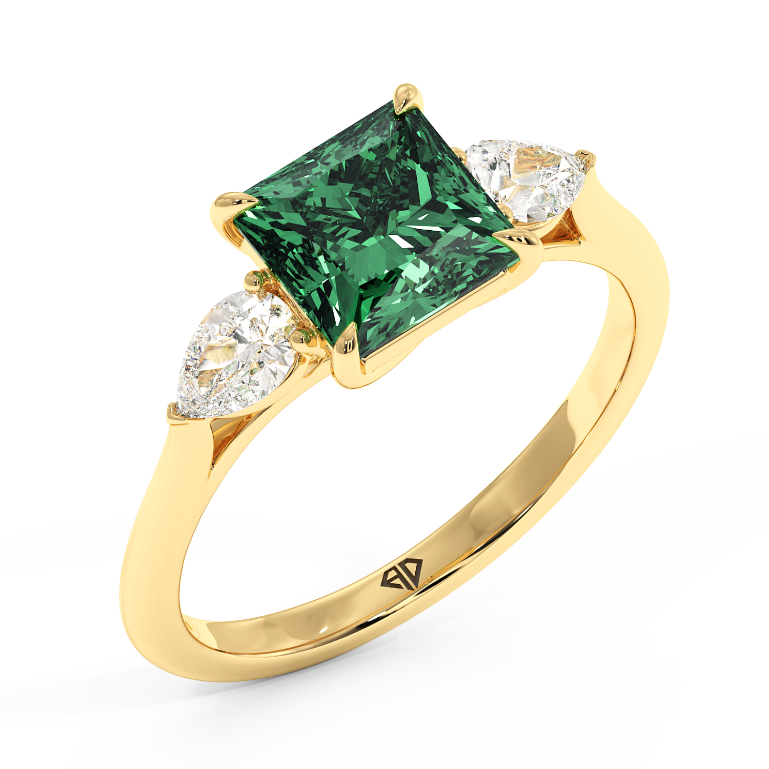 18K Yellow Gold Verona Engagement Ring