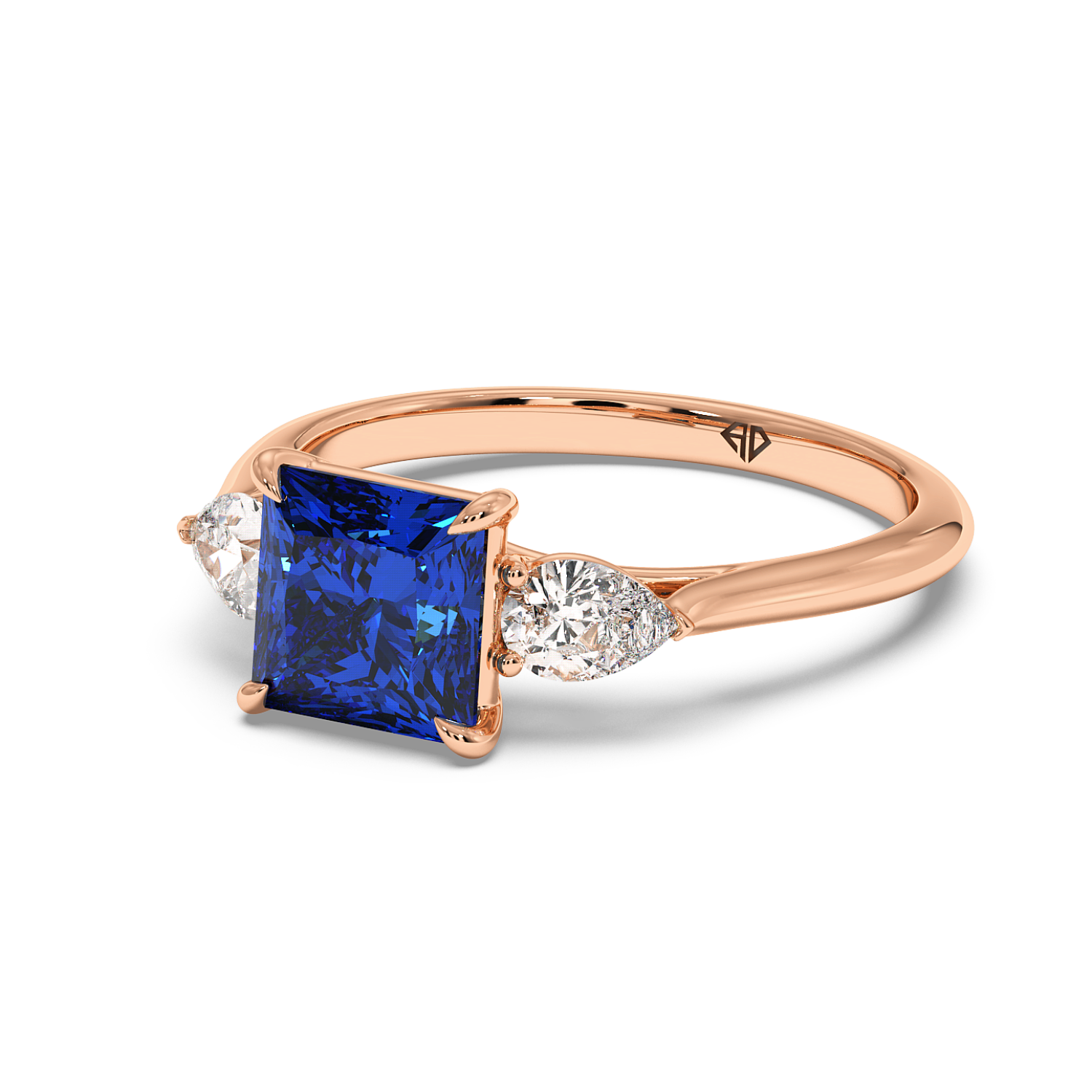 18K Rose Gold Verona Engagement Ring