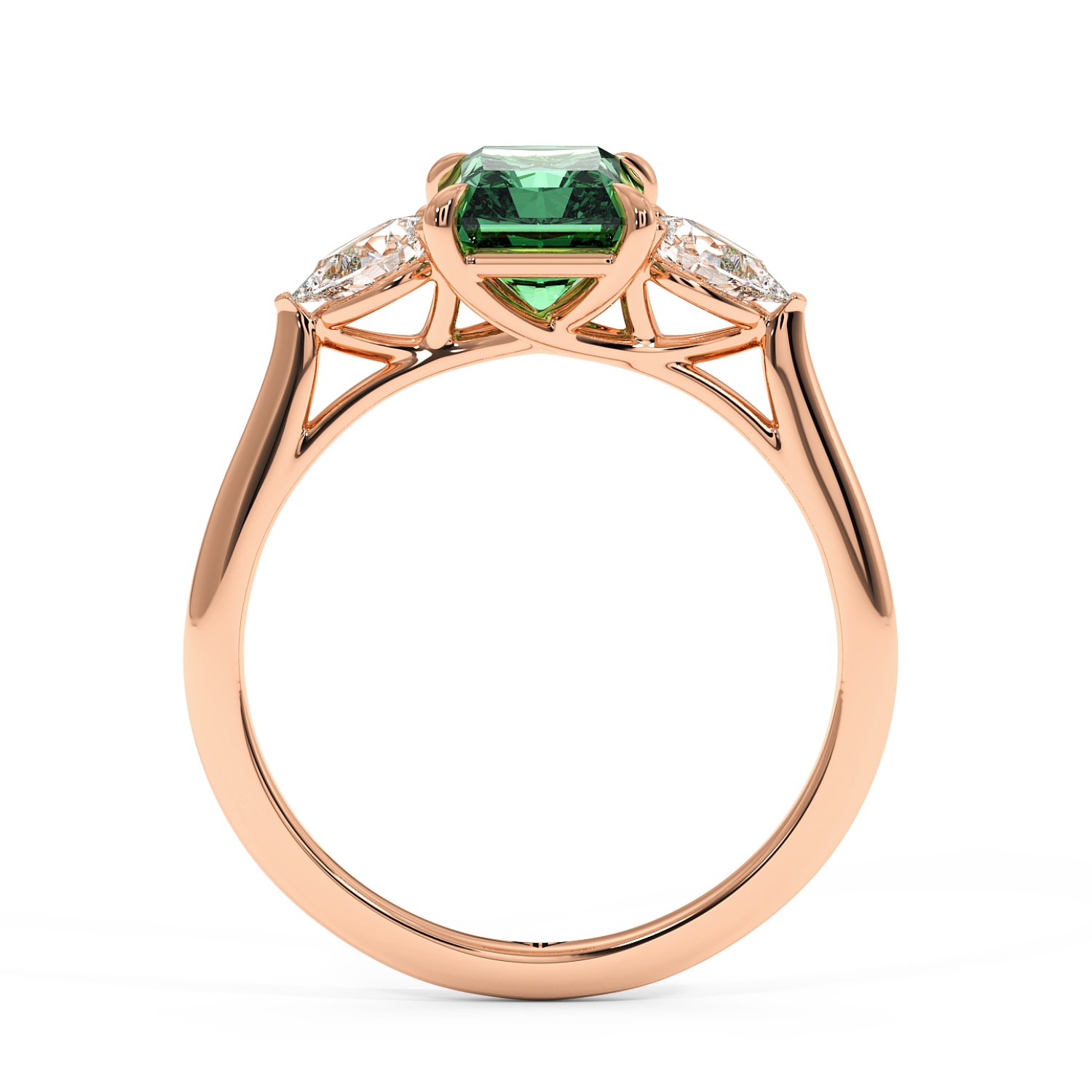 18K Rose Gold Verona Engagement Ring