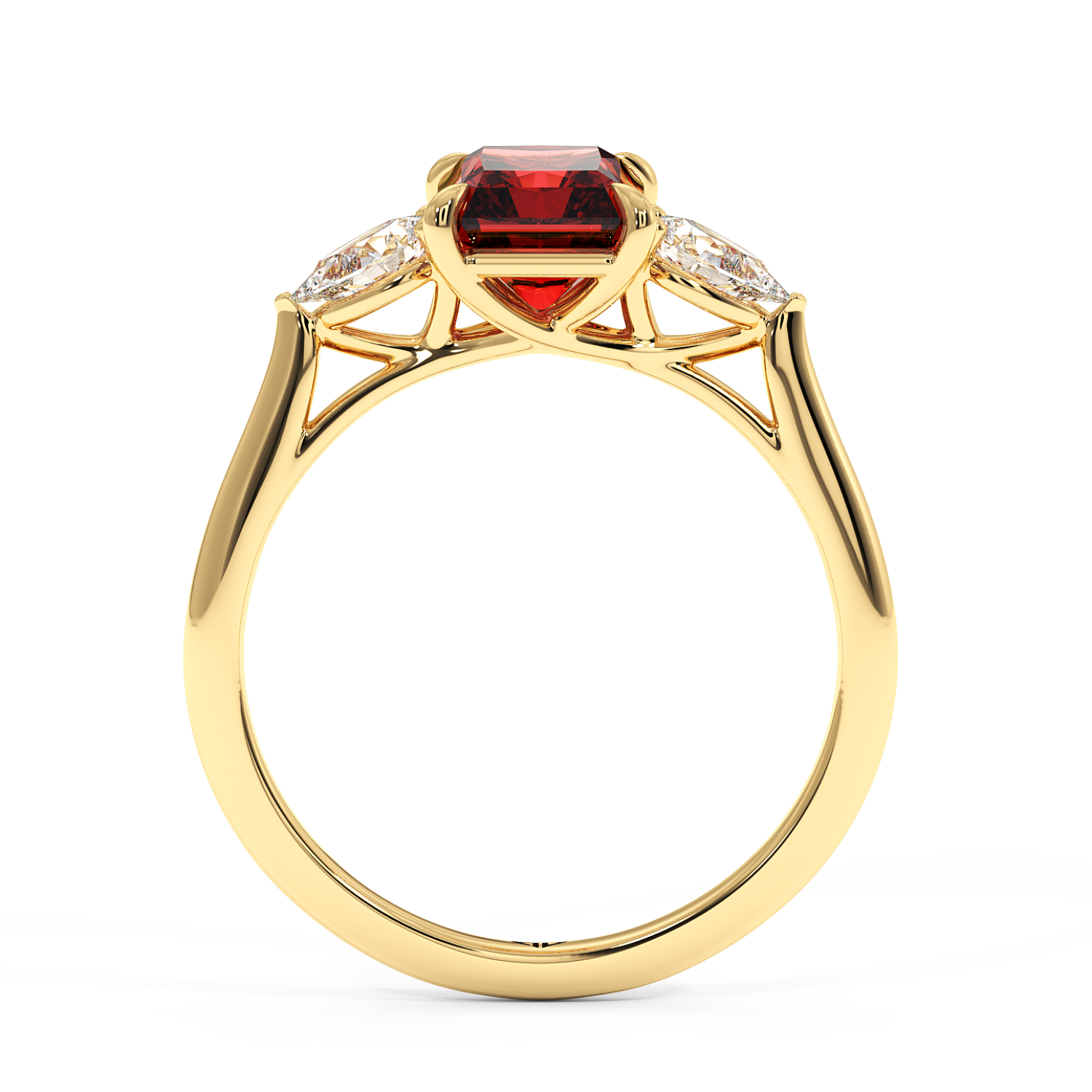 18K Yellow Gold Verona Engagement Ring