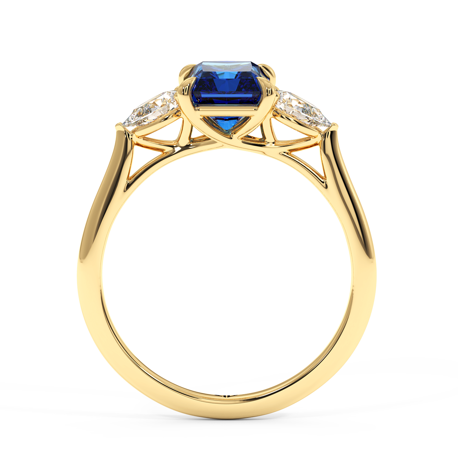 18K Yellow Gold Verona Engagement Ring