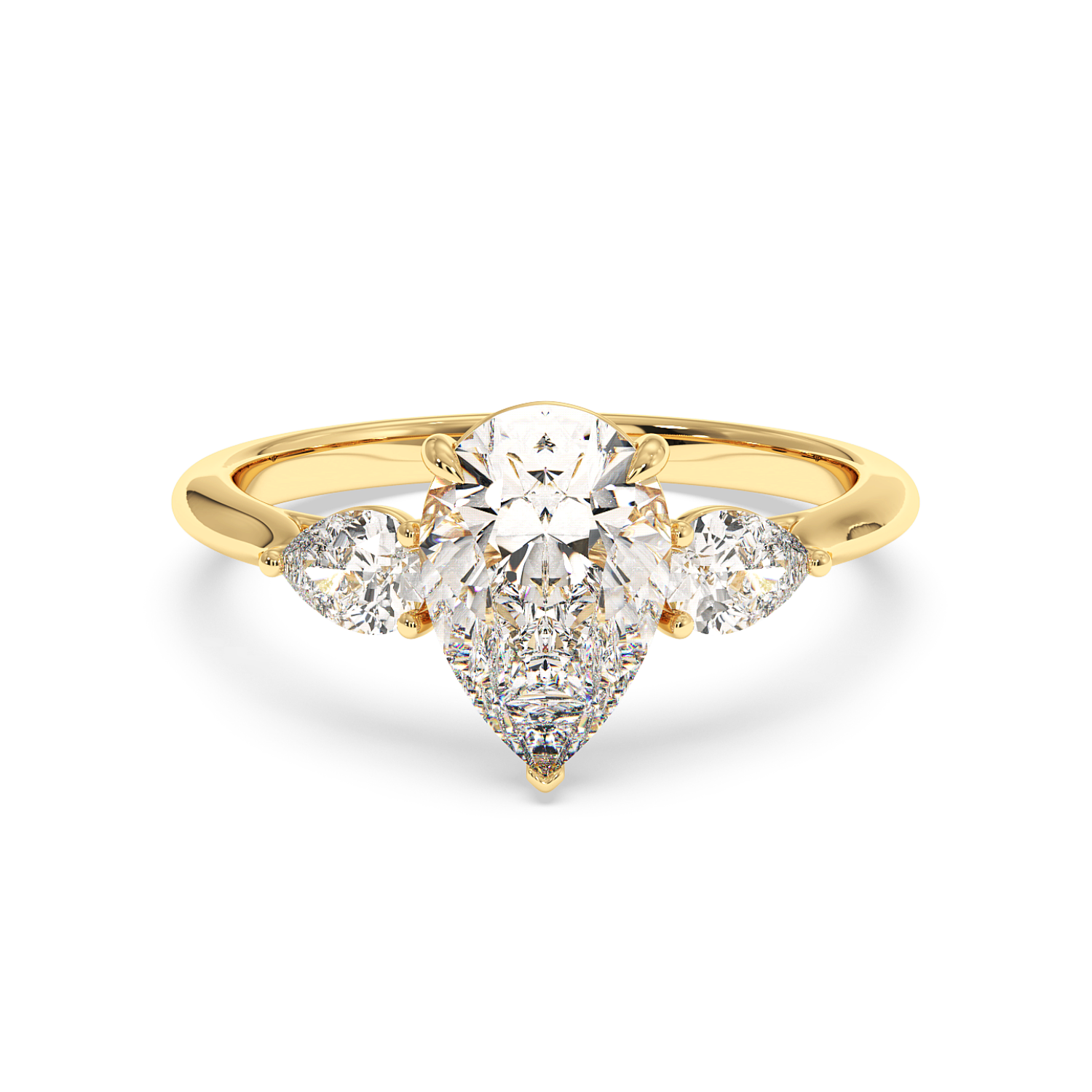 18K White Gold Kassia Engagement Ring