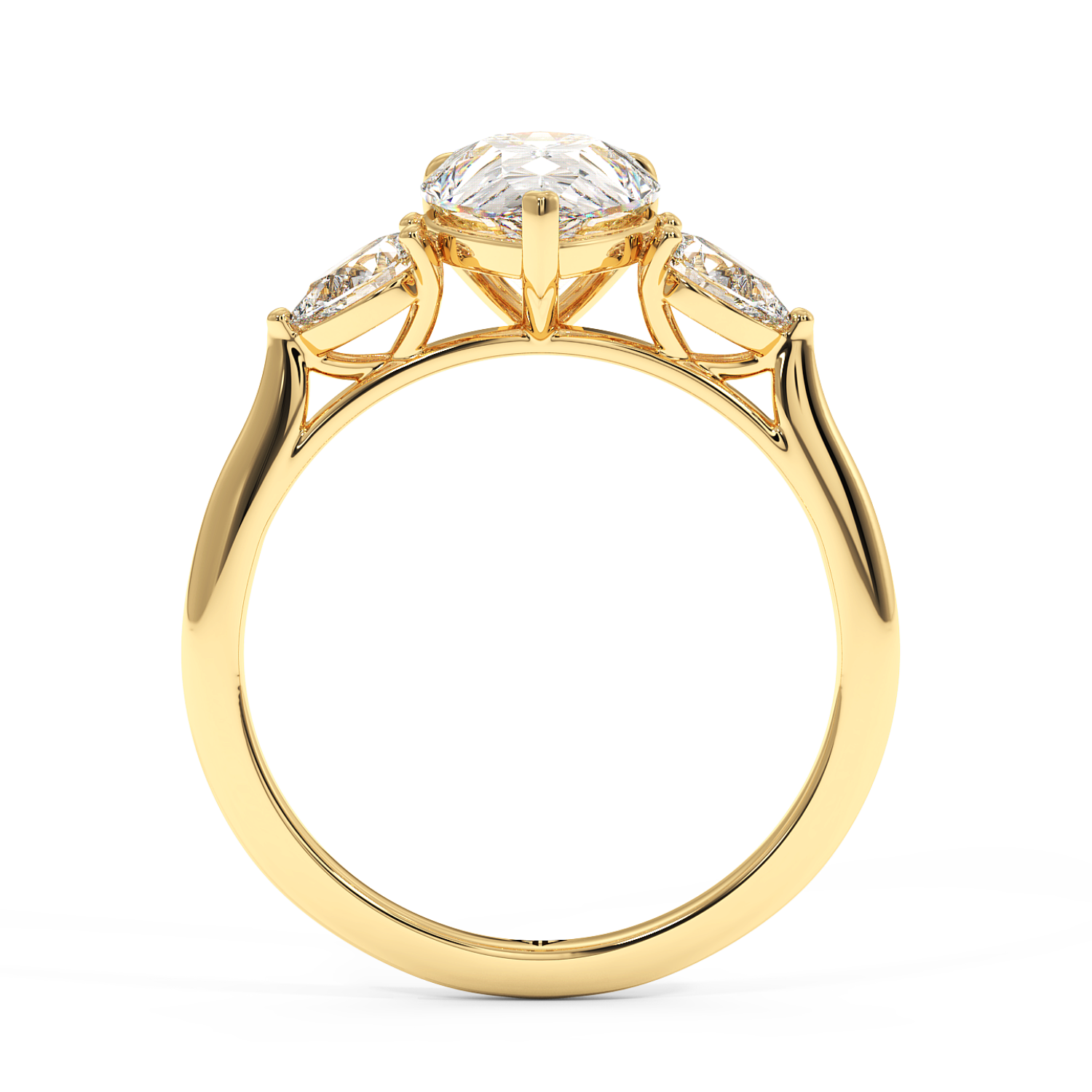 18K Yellow Gold Kassia Engagement Ring