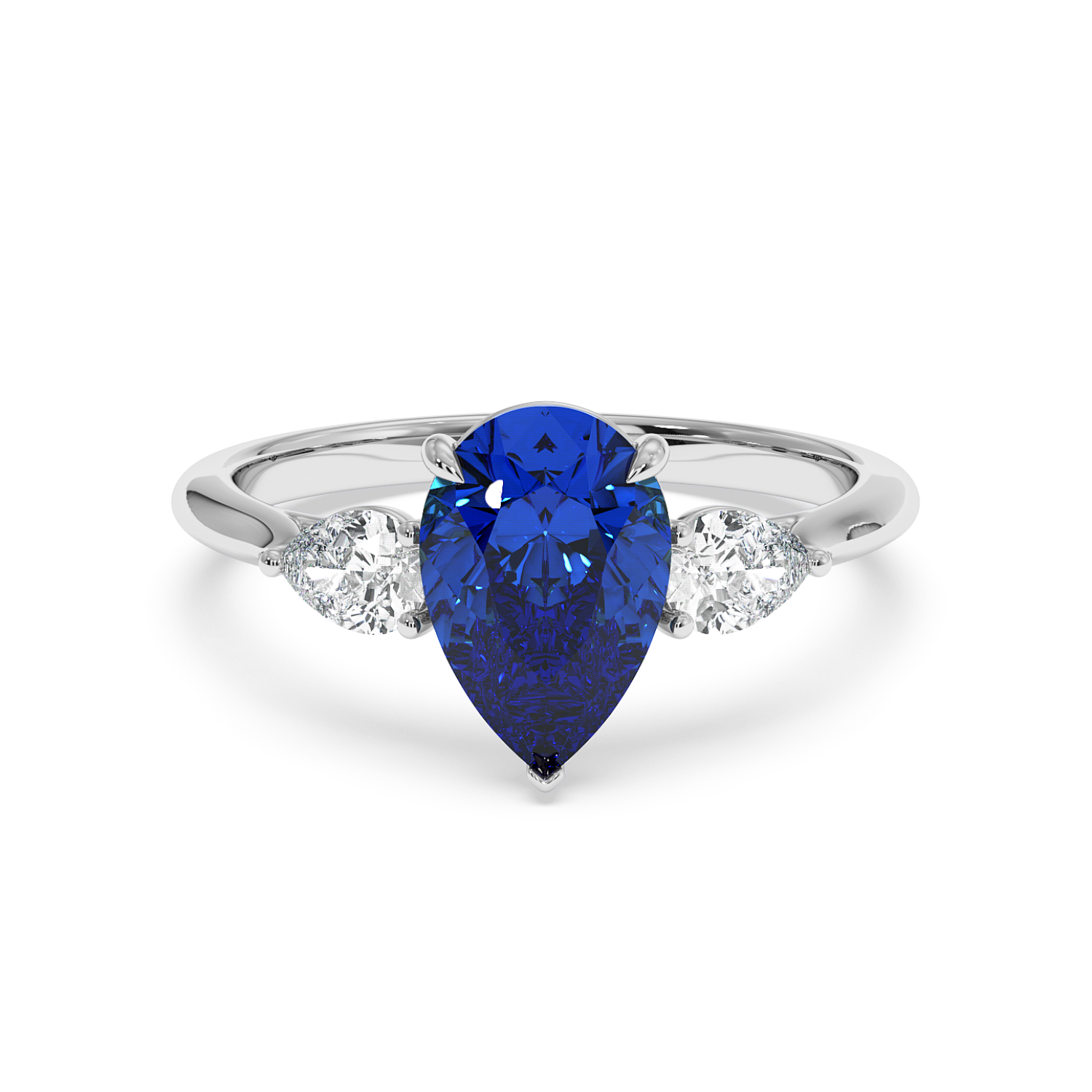 18K White Gold Kassia Engagement Ring