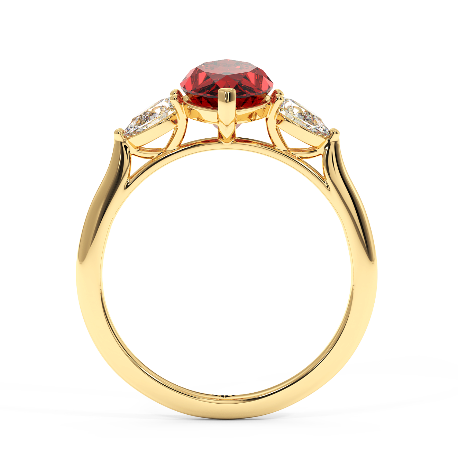 18K Yellow Gold Kassia Engagement Ring