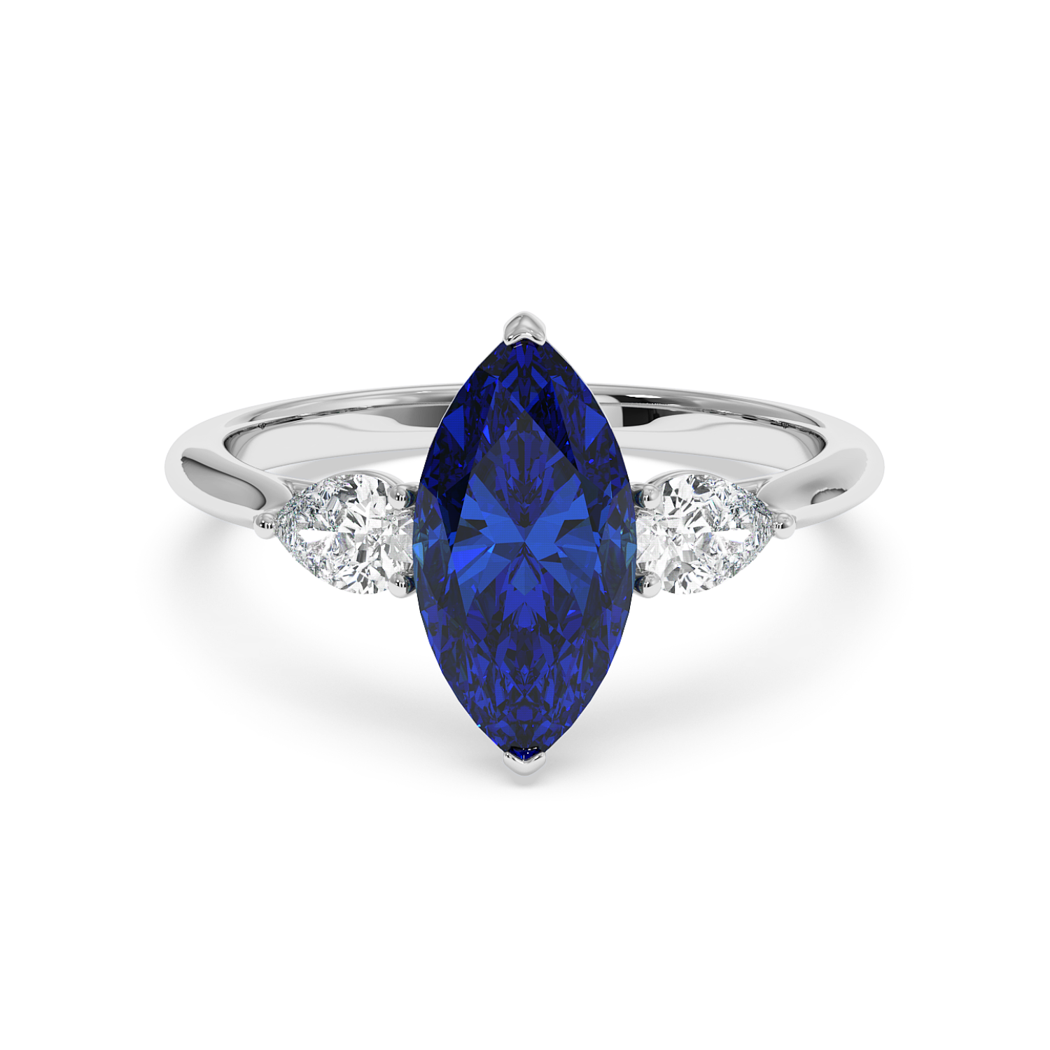 Platinum Kassia Engagement Ring