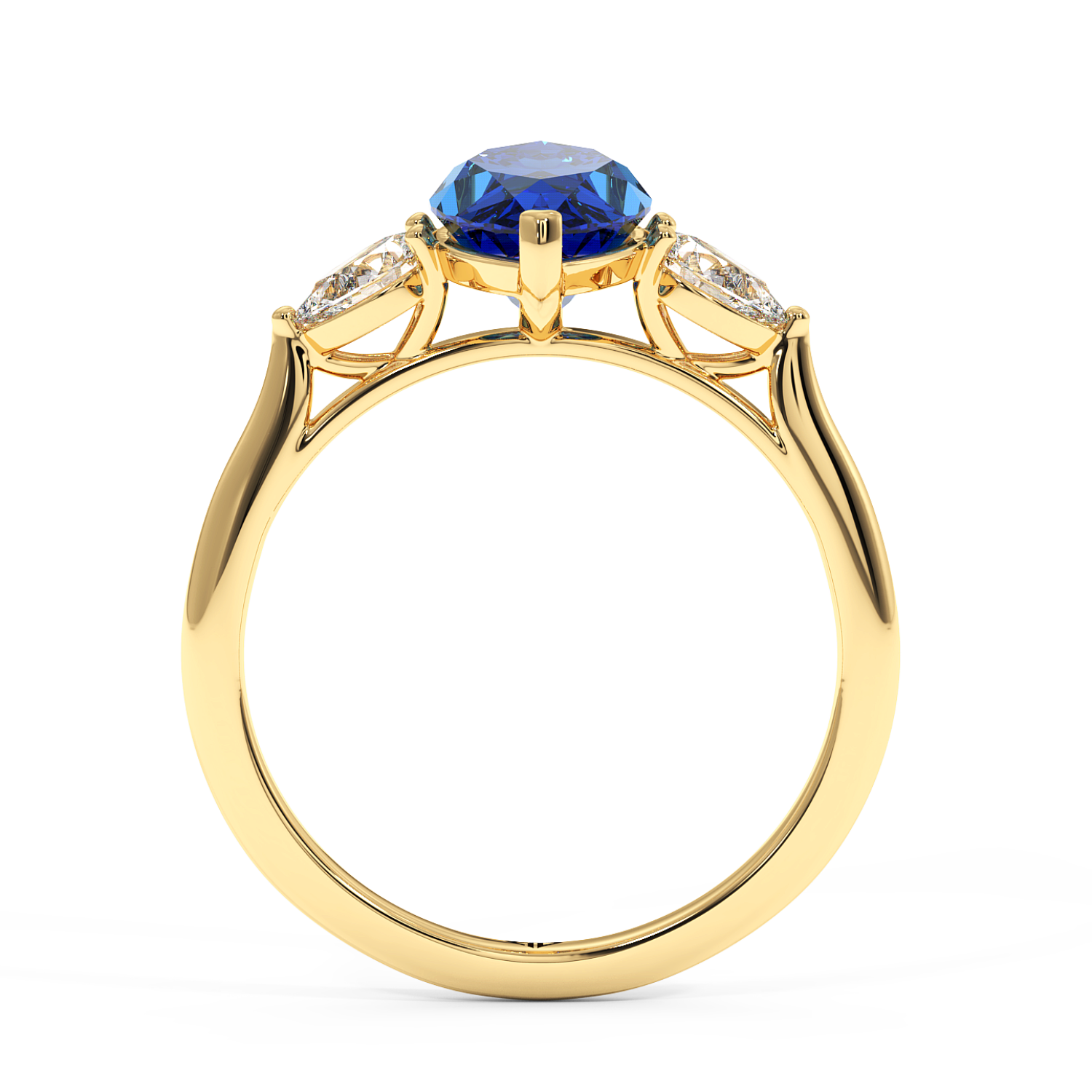 18K Yellow Gold Kassia Engagement Ring