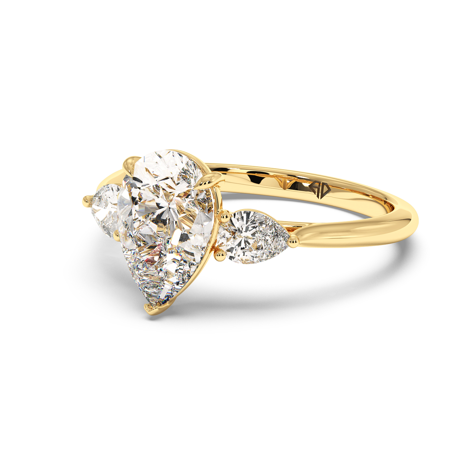 18K Yellow Gold Kassia Engagement Ring