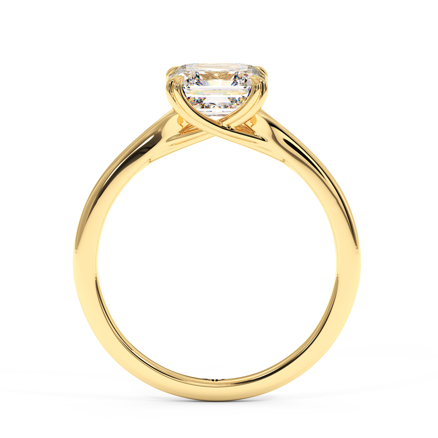 18K Yellow Gold Leone Engagement Ring