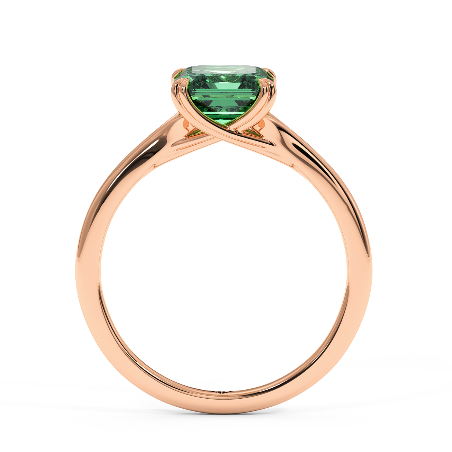 18K Rose Gold Leone Engagement Ring