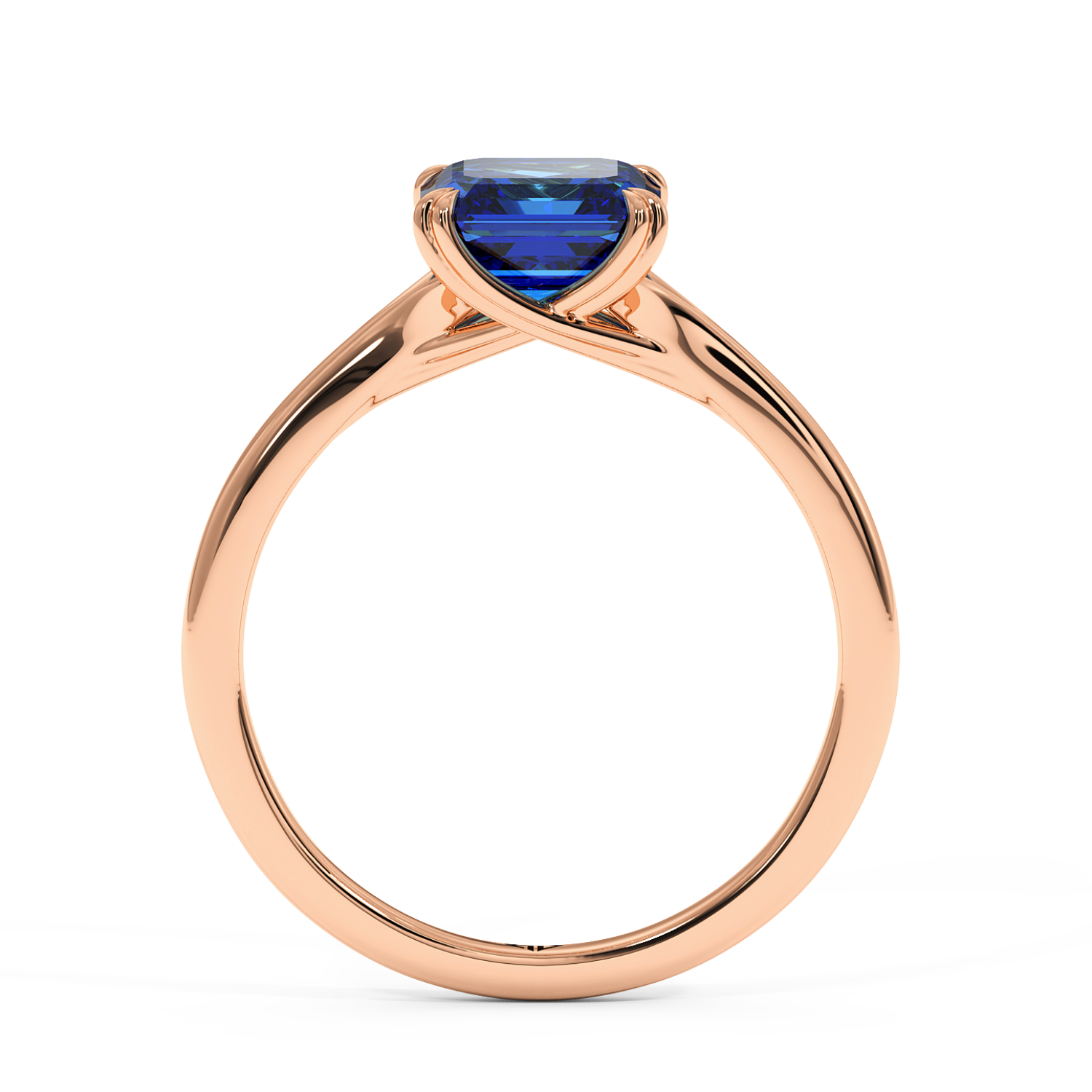 18K Rose Gold Leone Engagement Ring