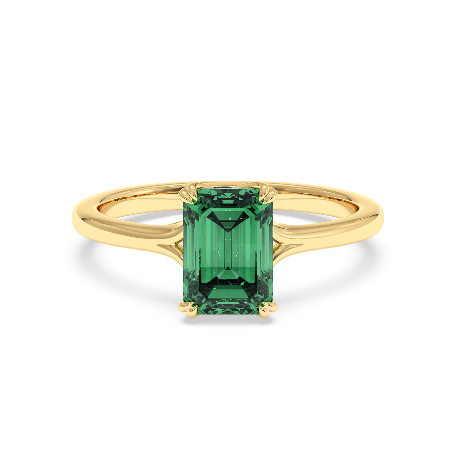 18K Yellow Gold Leone Engagement Ring