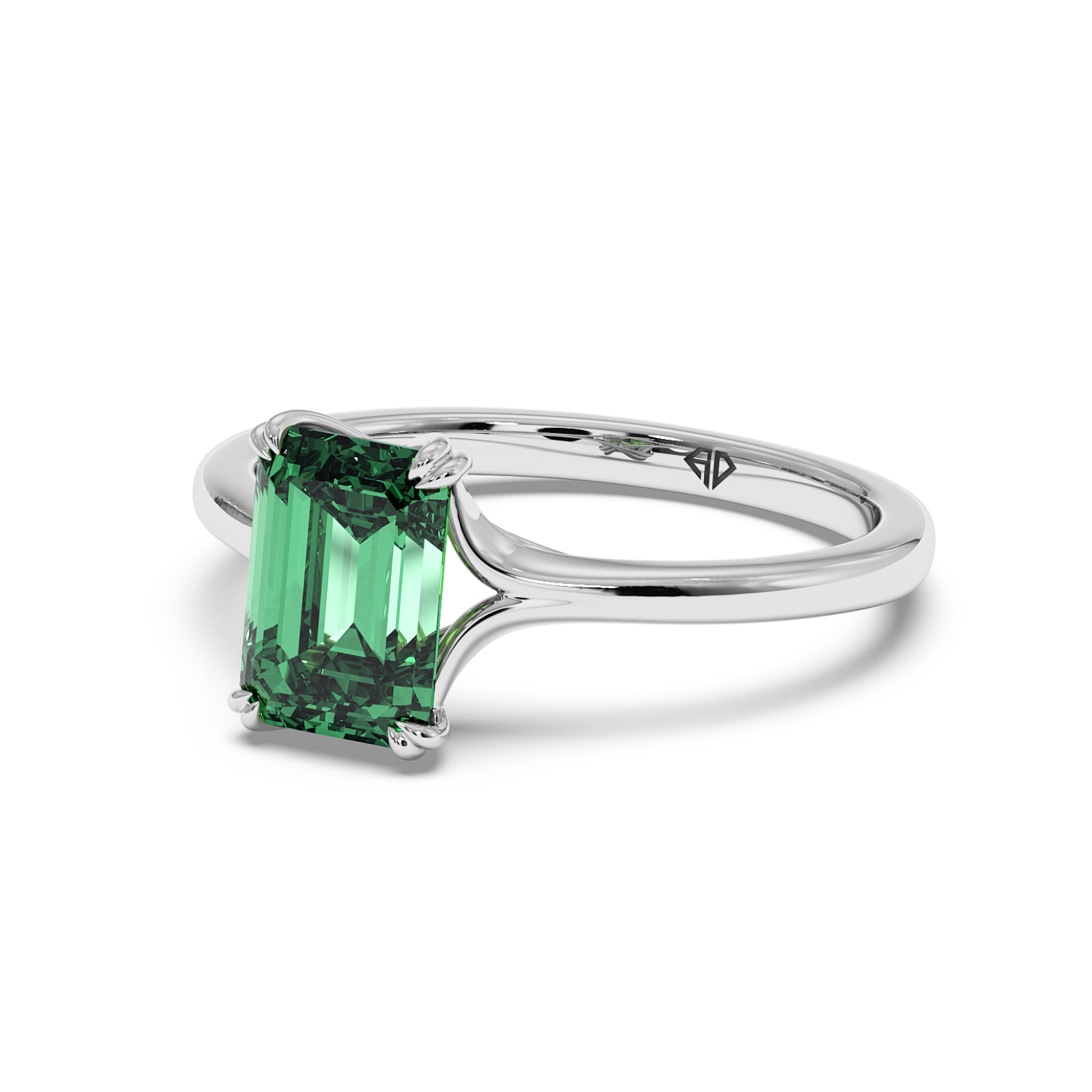 Platinum Leone Engagement Ring