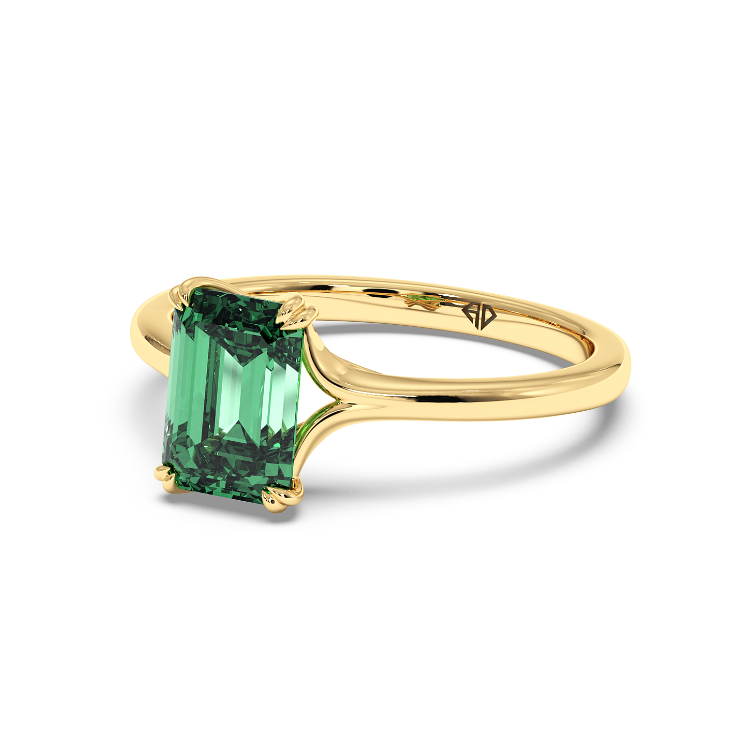 18K Yellow Gold Leone Engagement Ring