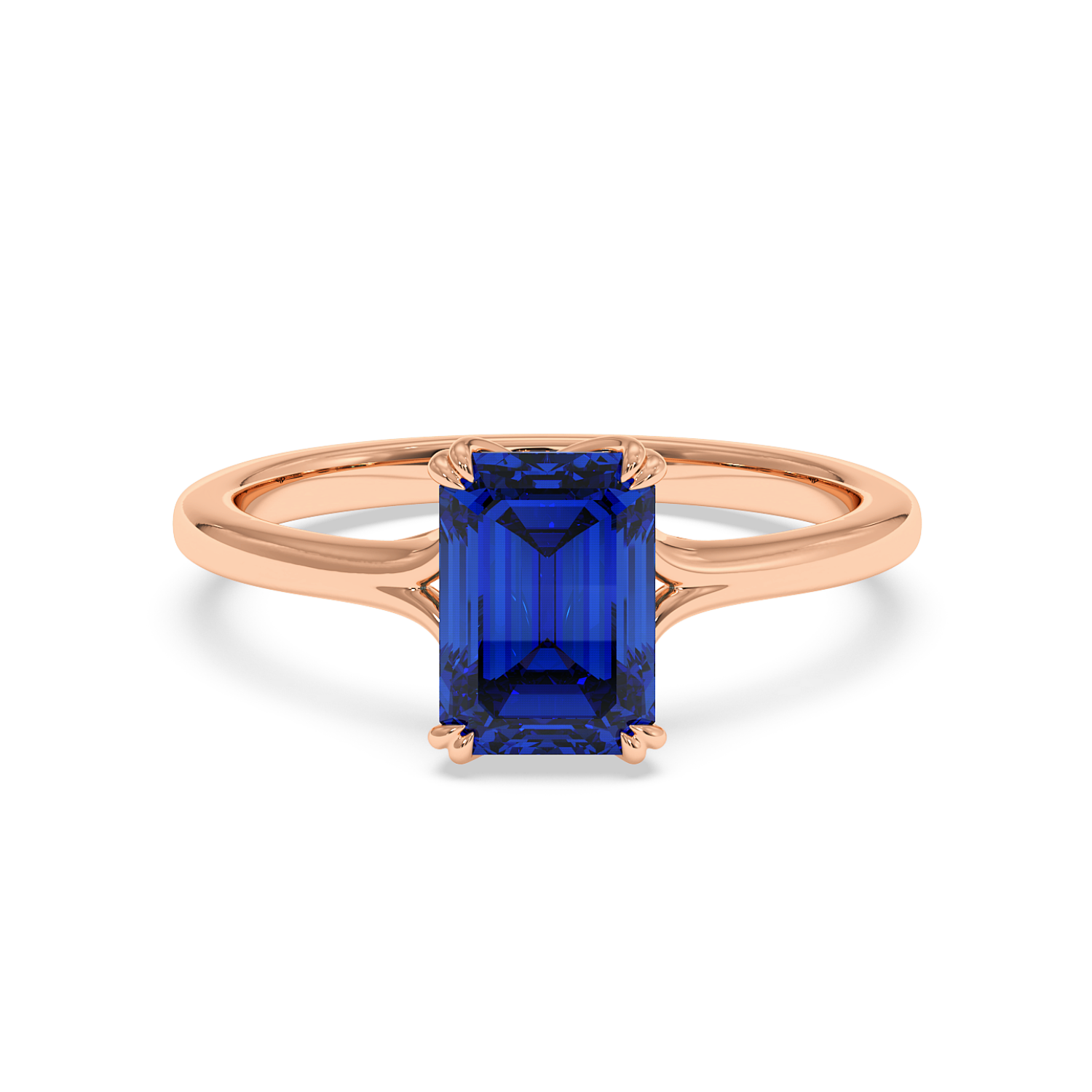 18K Rose Gold Leone Engagement Ring