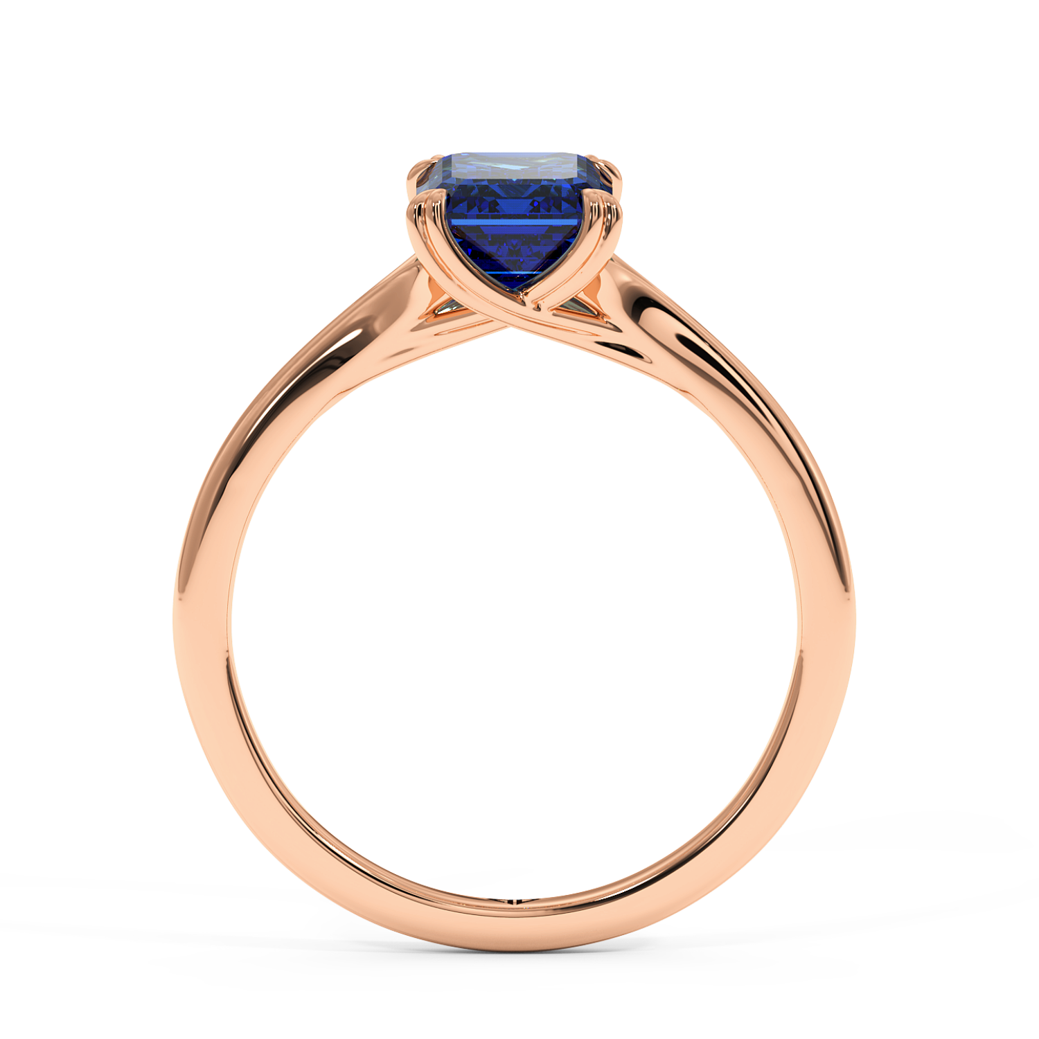 18K Rose Gold Leone Engagement Ring