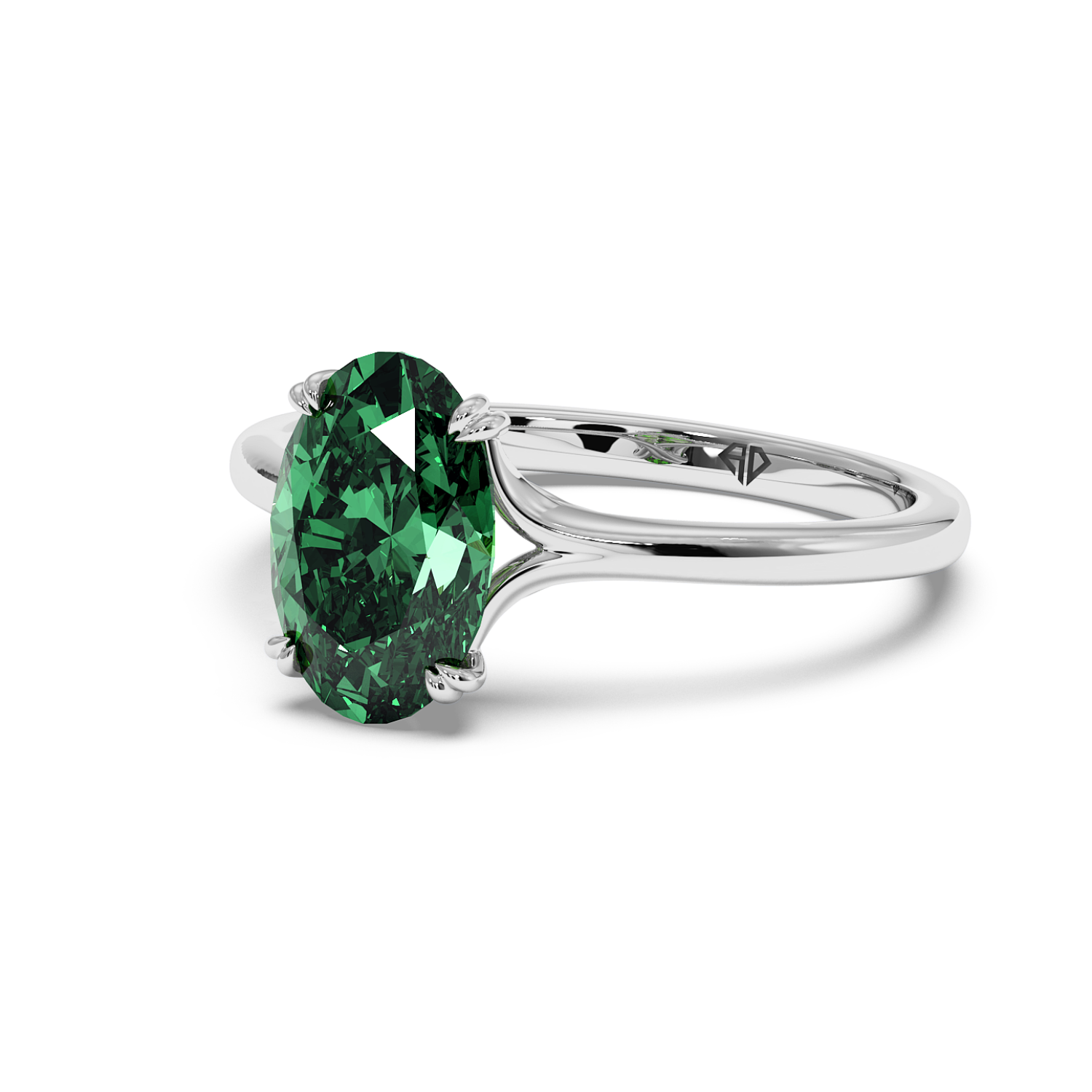 Platinum Leone Engagement Ring