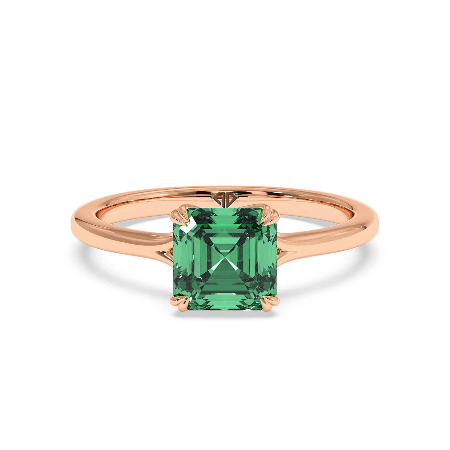 18K Rose Gold Leone Engagement Ring