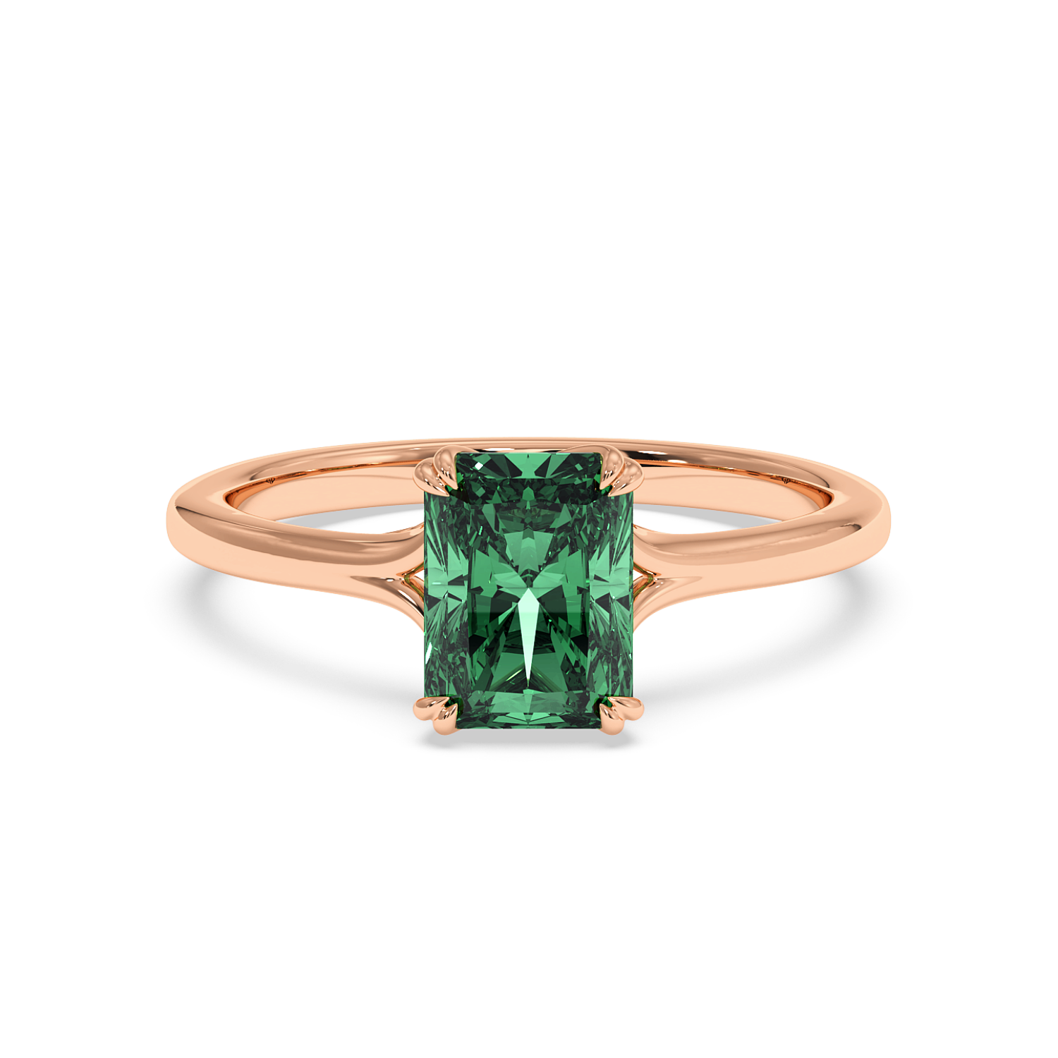 18K Rose Gold Leone Engagement Ring