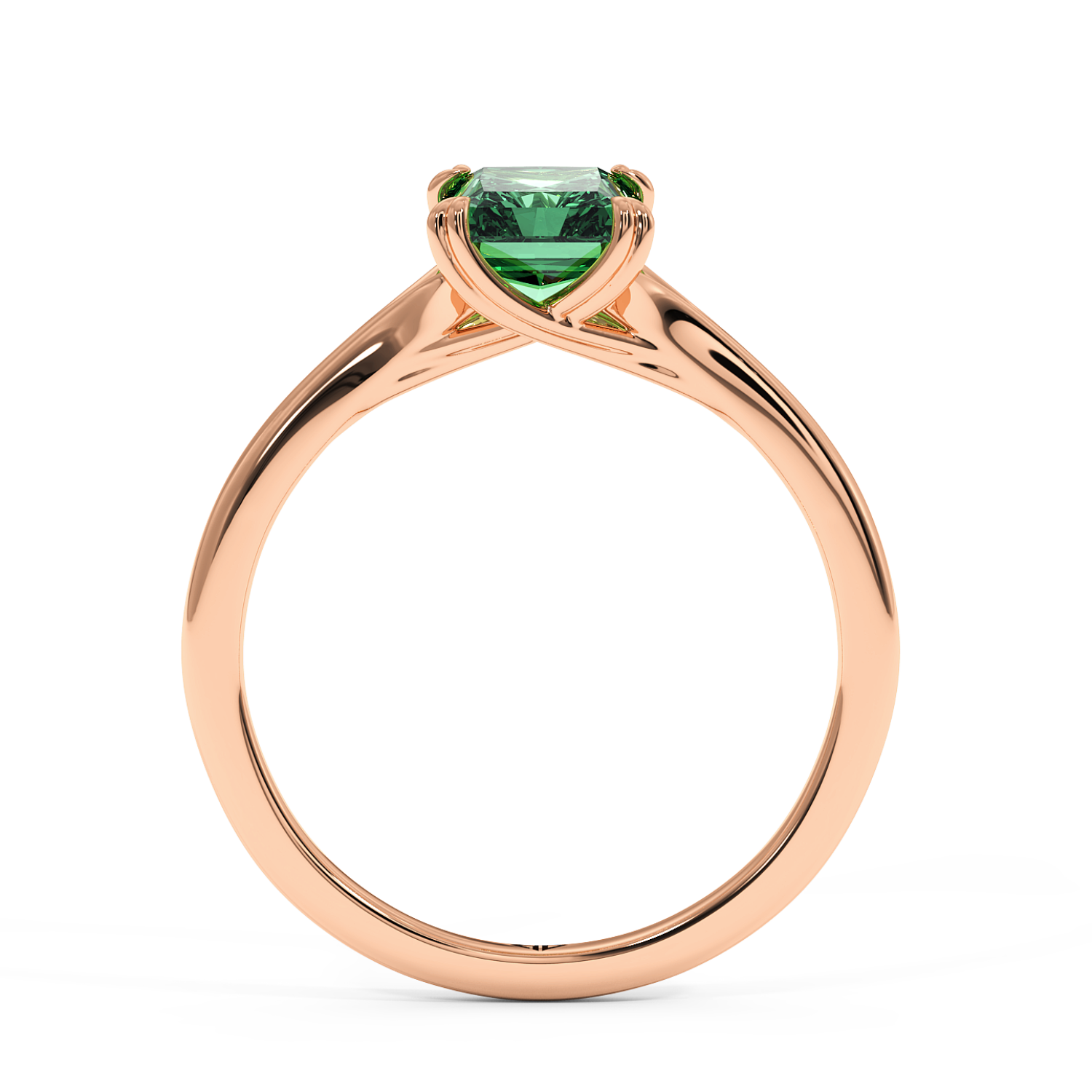 18K Rose Gold Leone Engagement Ring