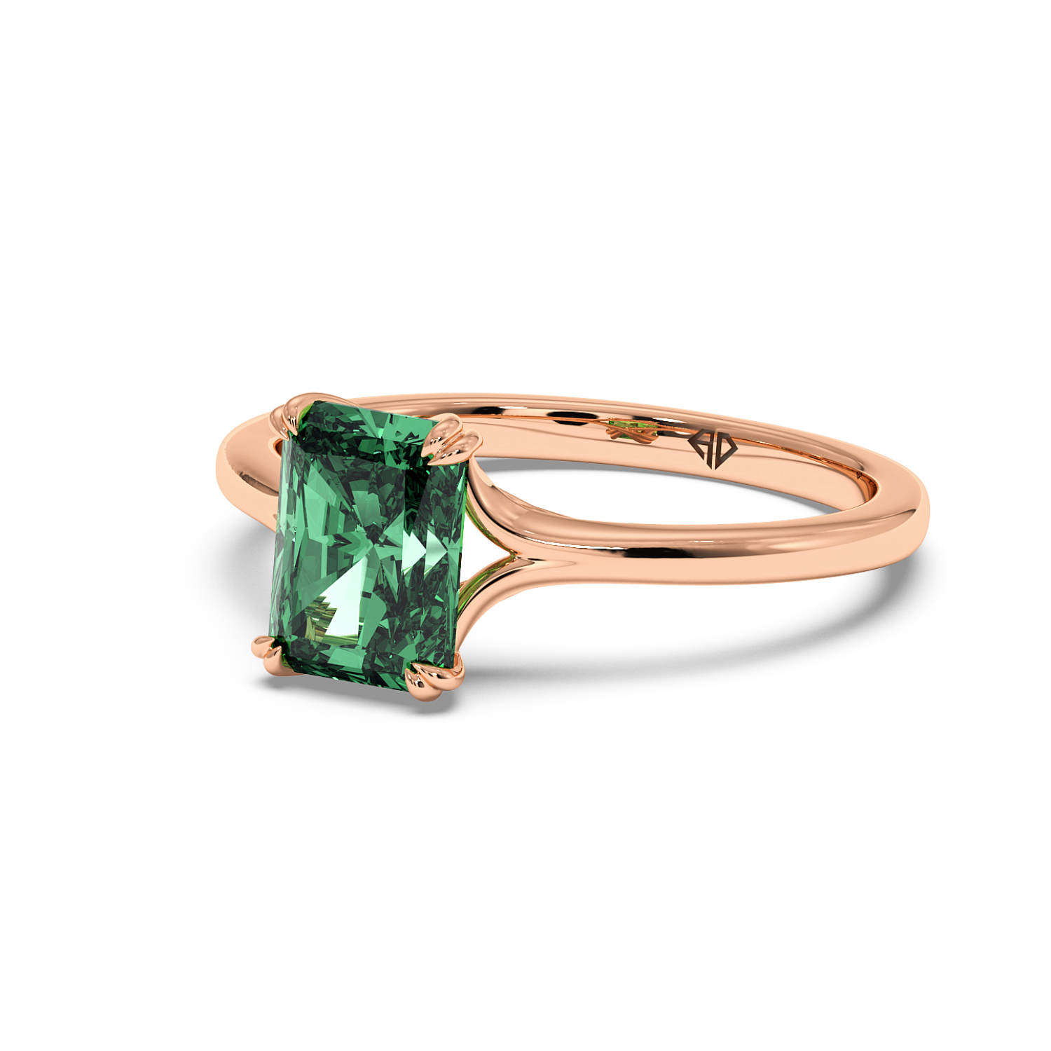 18K Rose Gold Leone Engagement Ring