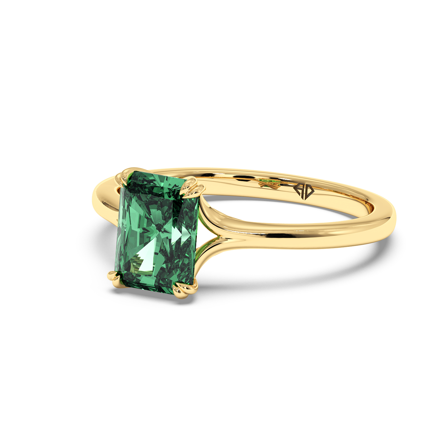 18K Yellow Gold Leone Engagement Ring